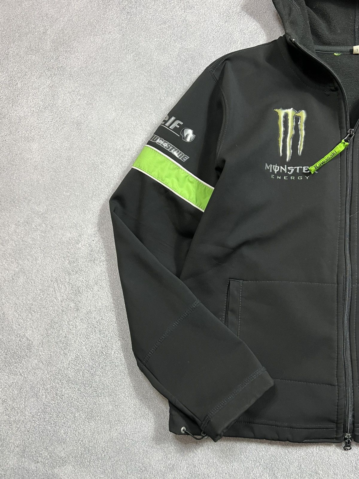 Other Vintage 90's Kawasaki Racing Team Logo Zip Up Jacket Size US M / EU 48-50 / 2 - 4 Thumbnail