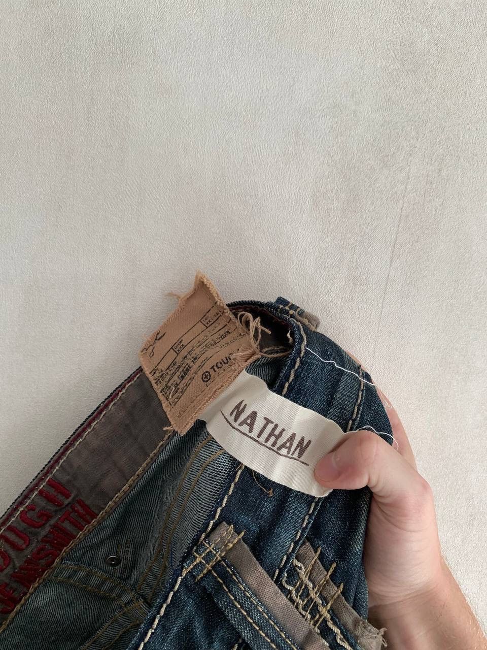 If Six Was Nine Vintage Avant Garde Tough Jeansmith 3D Jeans Archive Sz 32 Size US 32 / EU 48 - 14 Thumbnail