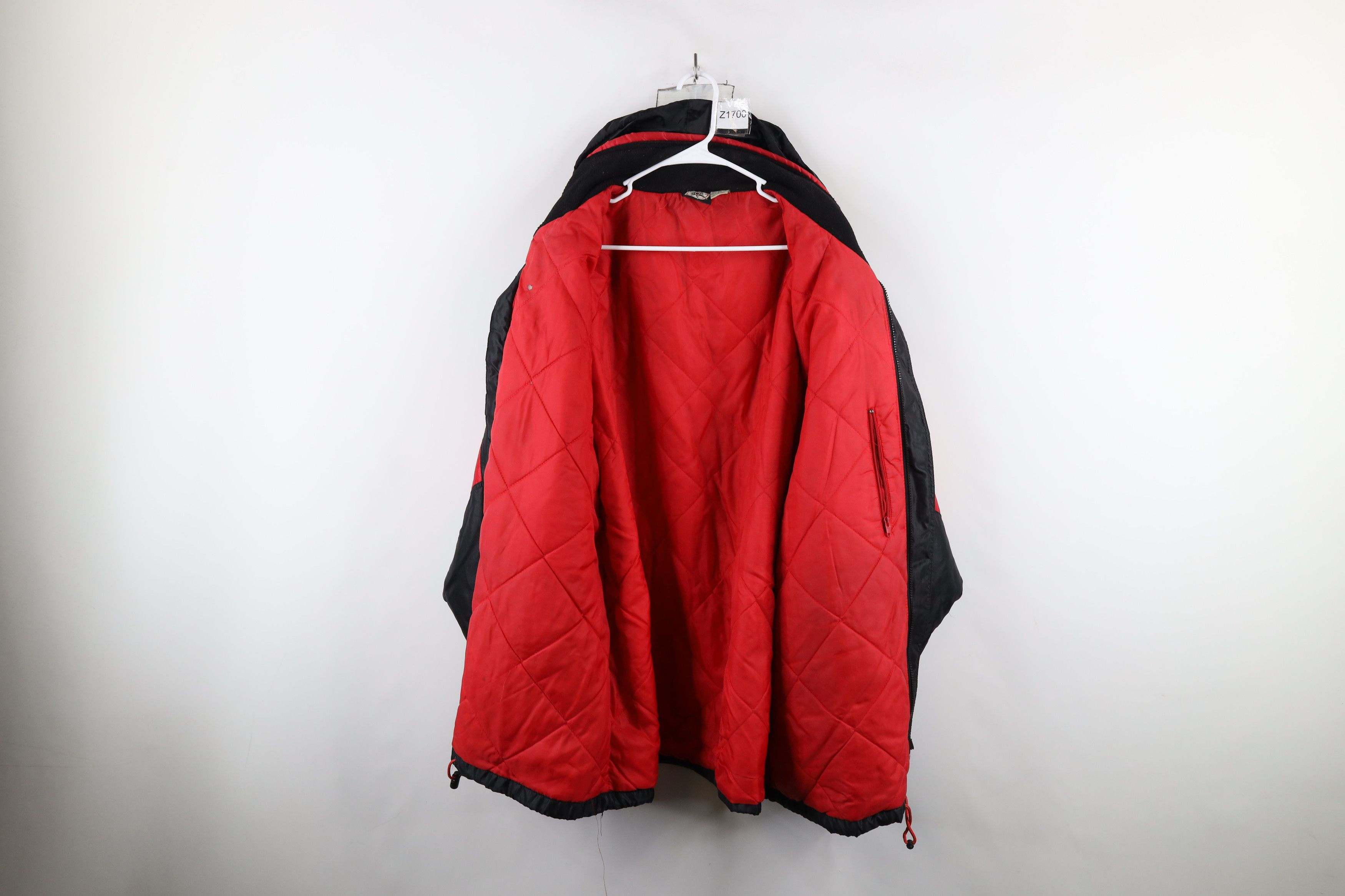 Marlboro × Vintage Vintage 90s Marlboro Block Full Zip Parka Jacket Hooded Size US XL / EU 56 / 4 - 12 Thumbnail