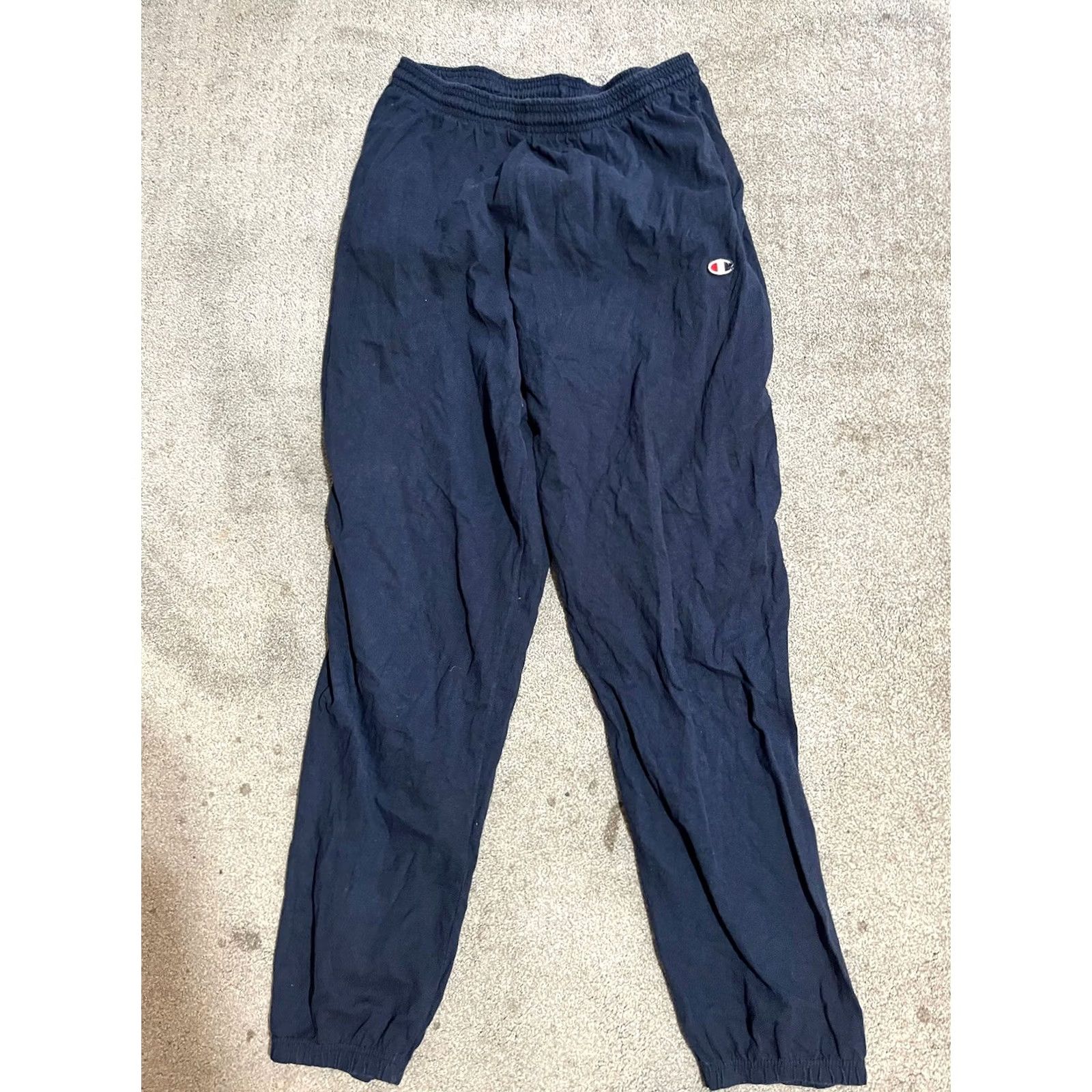 Champion Champion Sweatpants Men’s Medium Authentic Straight Pocket Logo Blue Cotton Regular Unisex Adults Casual, Travel, Sports, Active 2010-2019 Size US 31 - 2 Thumbnail