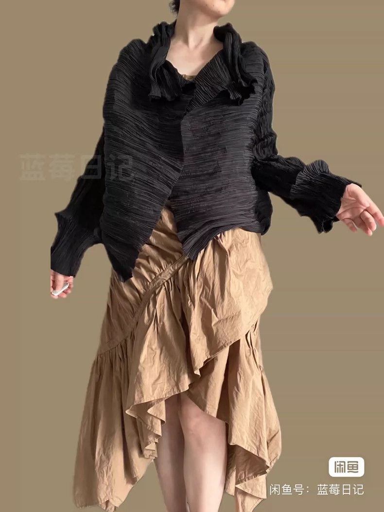 Issey Miyake Issey Miyake size:2 Brown main line metal aurora jacket Size M / US 6-8 / IT 42-44 - 6 Thumbnail