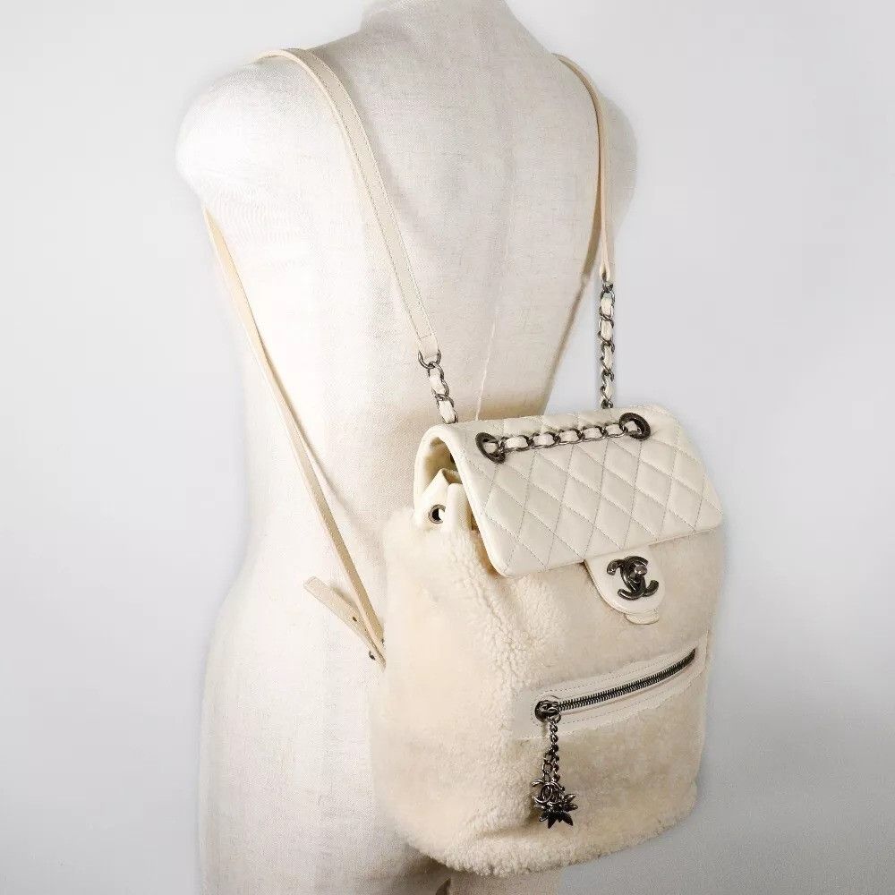 Chanel CHANEL Backpack Daypack Mouton/lambskin Women Size ONE SIZE - 8 Thumbnail