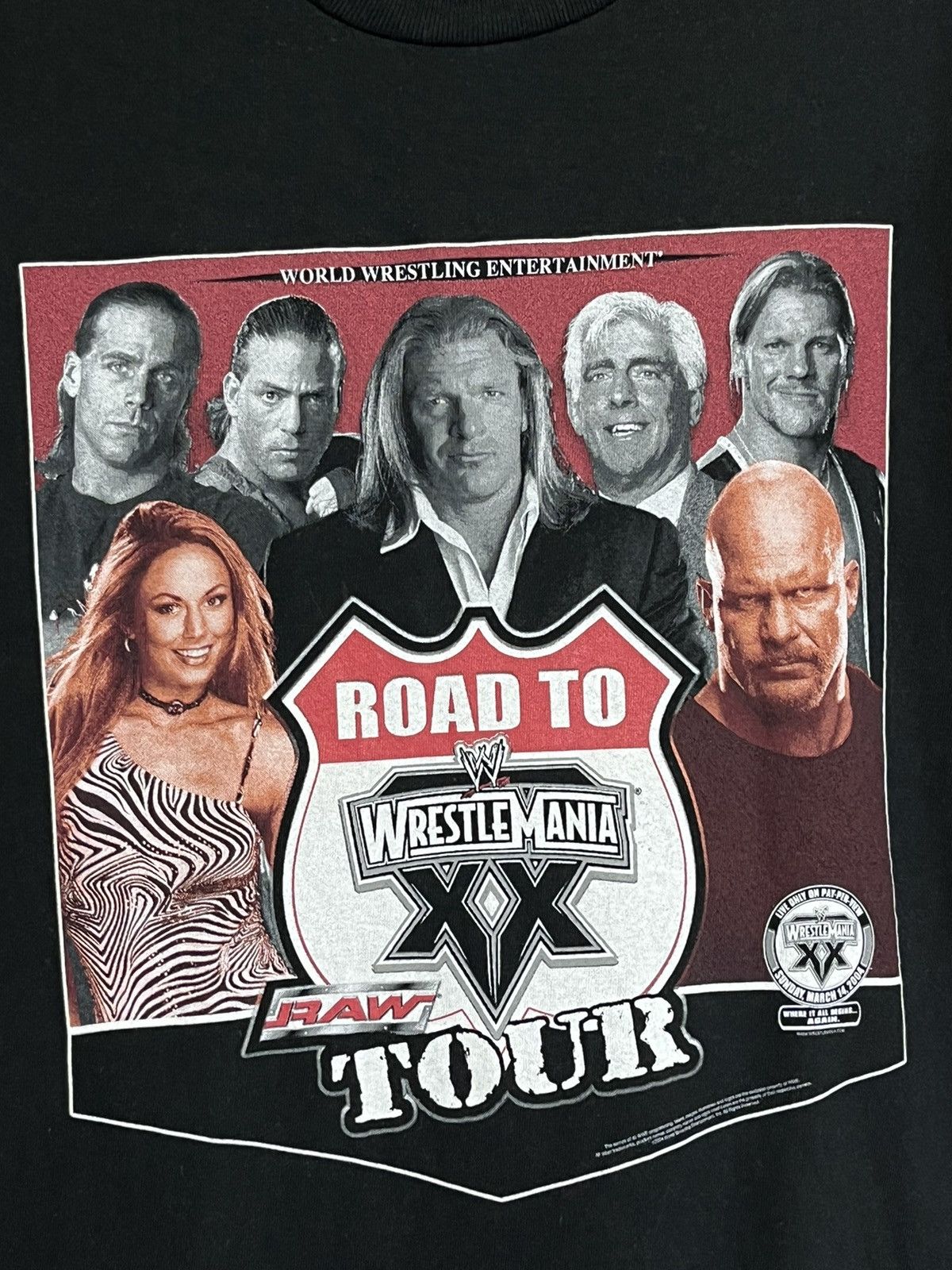 Vintage VINTAGE Y2K WRESTLING WWE RAW TOUR MANIA JAPAN 2004 T SHIRT Size US L / EU 52-54 / 3 - 5 Thumbnail