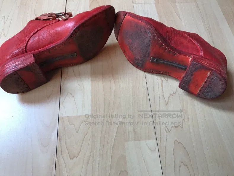 Carol Christian Poell Carol Christian Poell Horse buttock leather shoes Size US 7 / EU 40 - 8 Thumbnail