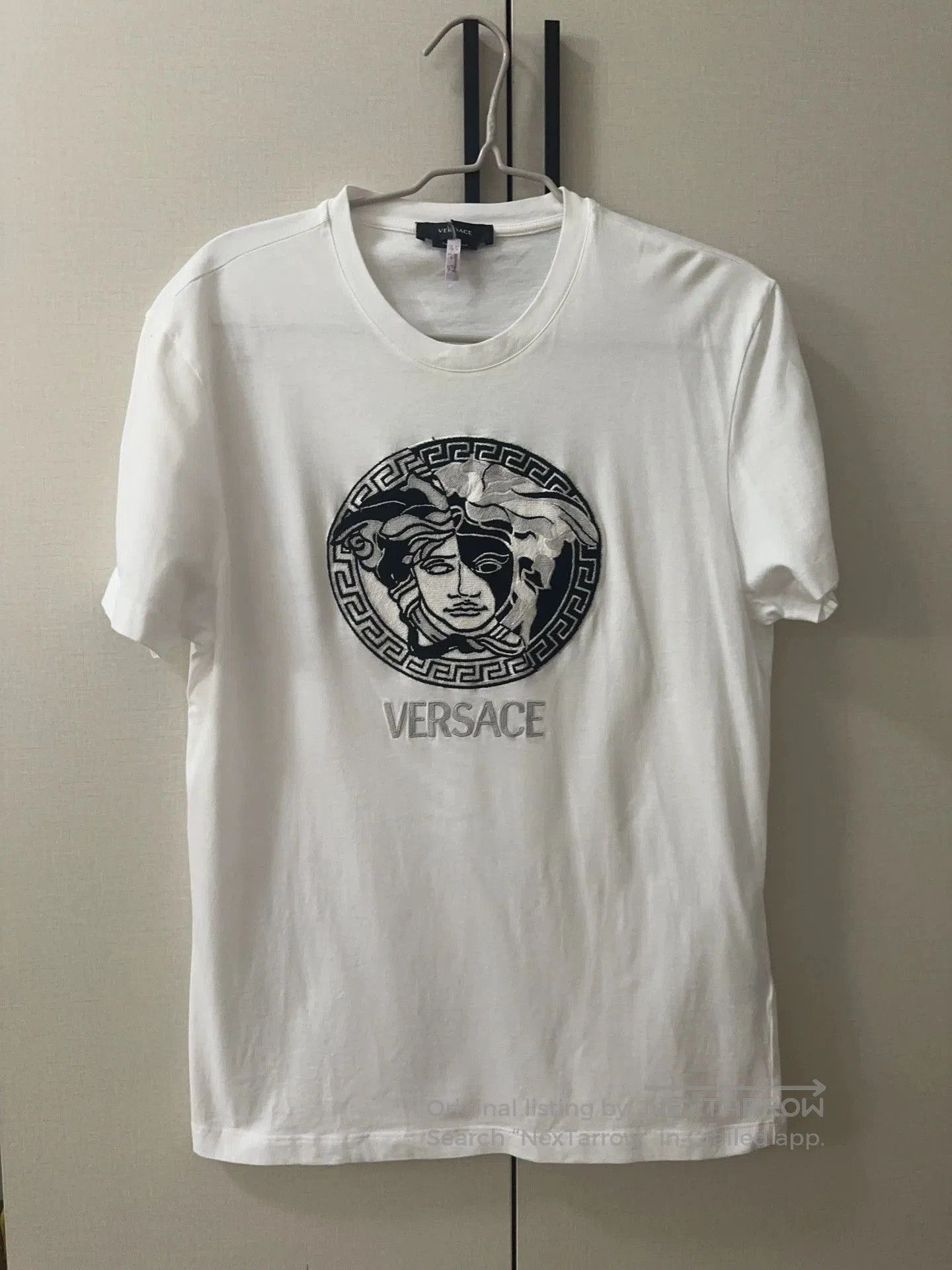 Versace Versace White Medusa Short Sleeve T-Shirt. Size US L / EU 52-54 / 3 - 1 Thumbnail