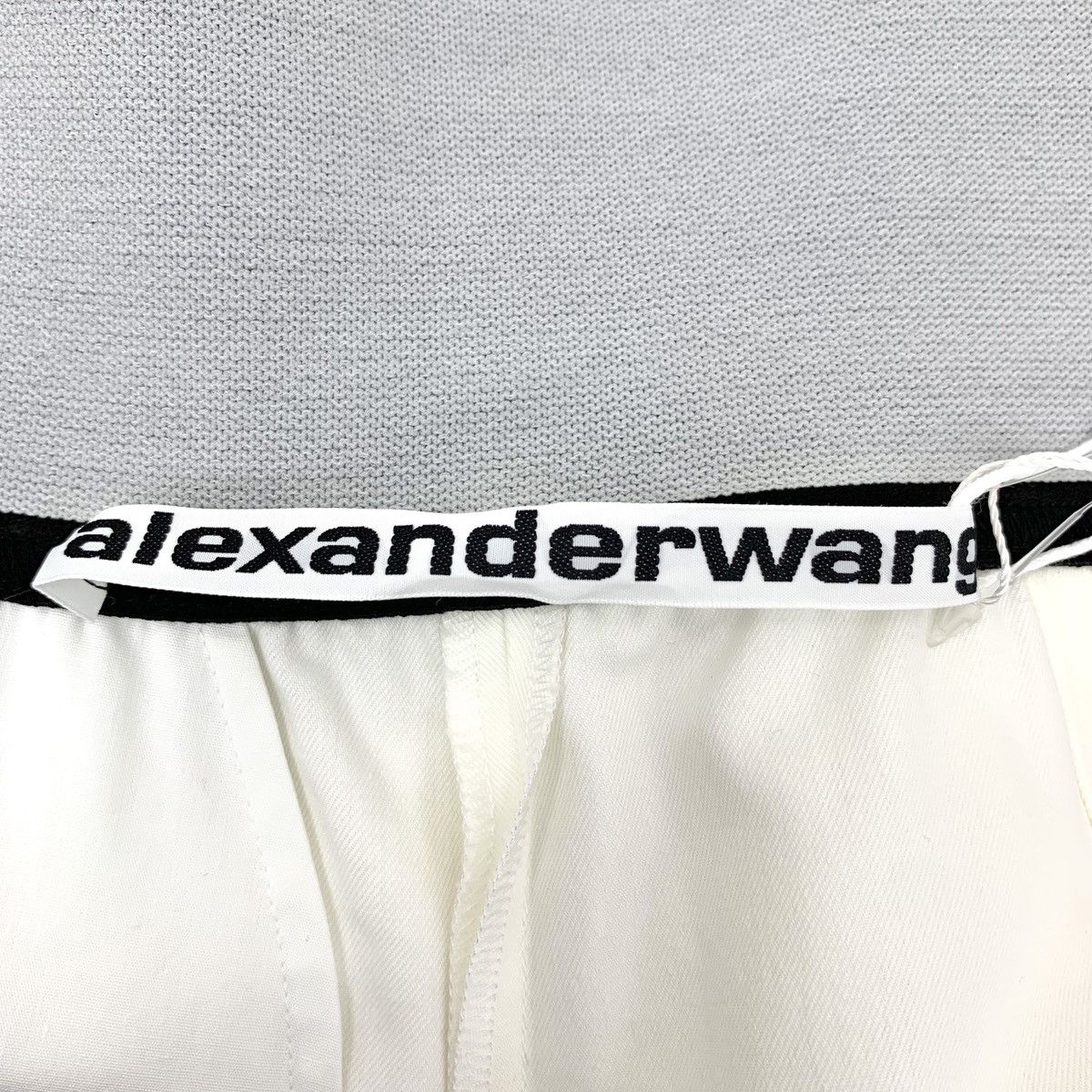Alexander Wang Alexander Wang High Waist Logo Elastic Carrot Pants K26WX Size 25" / US 0 / IT 36 - 5 Thumbnail