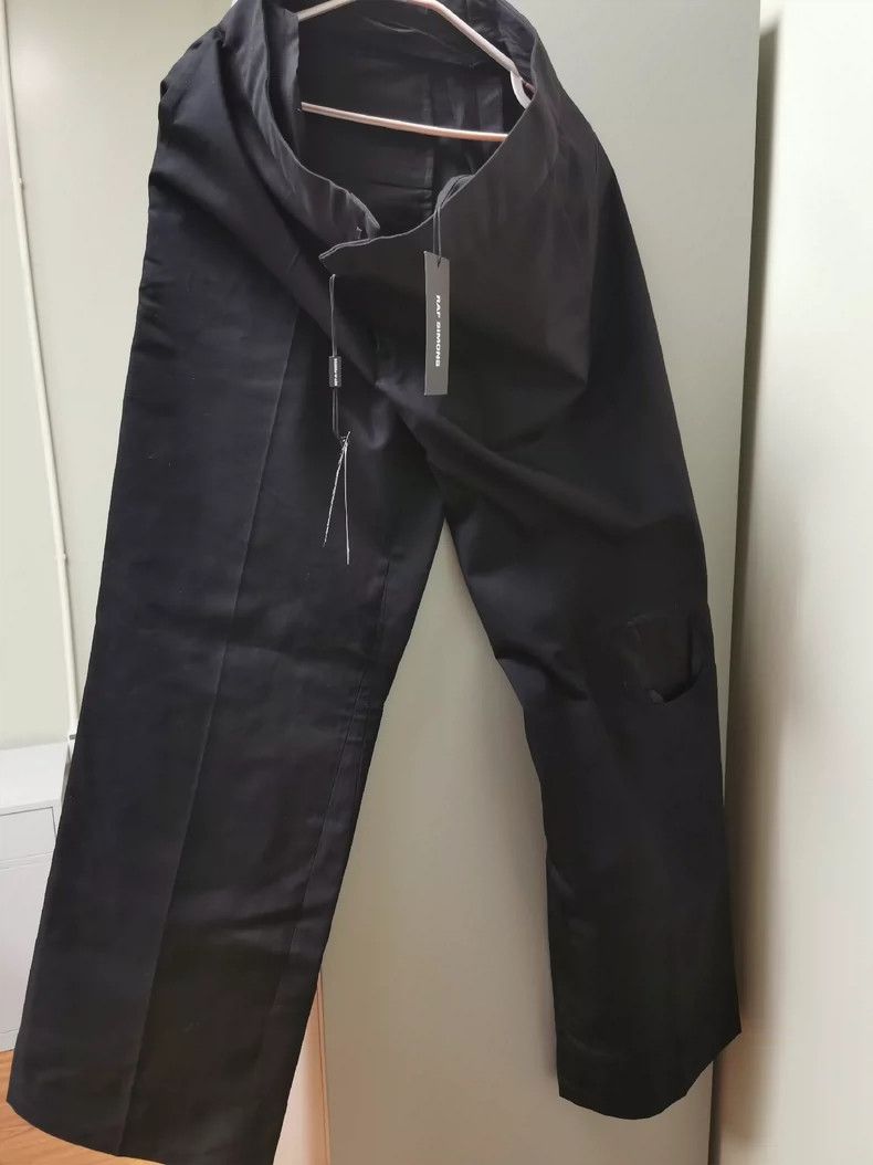 Raf Simons Raf simons AW21-22 Double-hole casual wide-leg trousers Size US 30 / EU 46 - 1 Thumbnail