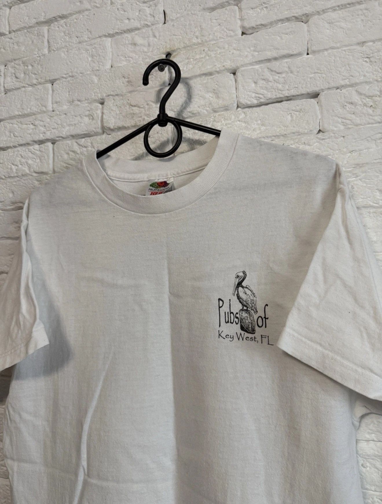 Fruit Of The Loom Vintage 2000 T-shirt Bars Of Key West Florida USA Sz L Size US L / EU 52-54 / 3 - 3 Thumbnail