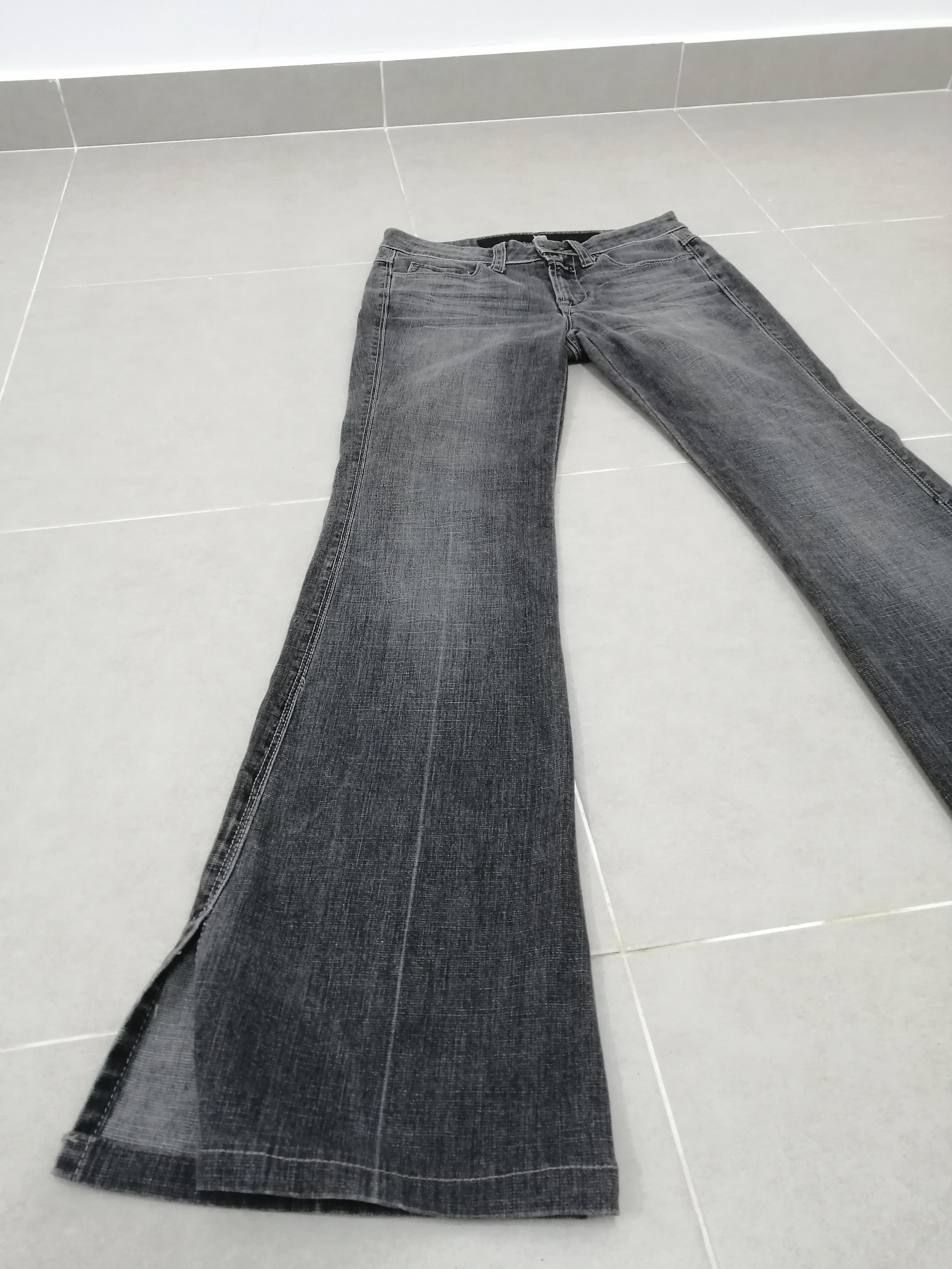 Marithe + Francois Girbaud × Vintage 💥Rare 💥Vtg Marithe francois girbaud flared bottom jeans Size 26" / US 2 / IT 38 - 4 Thumbnail