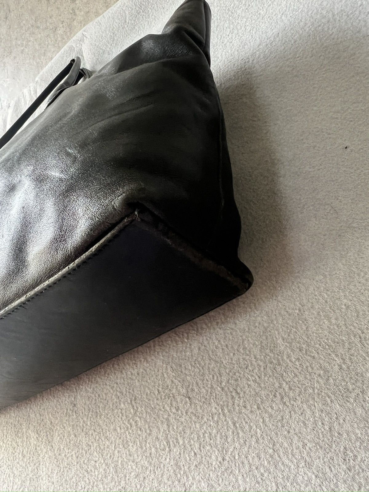 Tsumori Chisato Vintage Tsumori Chisato by Clark Leather Carry Bag Size ONE SIZE - 8 Thumbnail