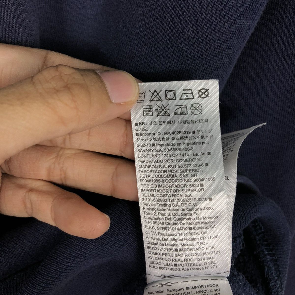 Japanese Brand 🔥VINTAGE HOODIE PULL OVER GAP BIG LOGO SPELL OUT Size US XS / EU 42 / 0 - 22 Thumbnail