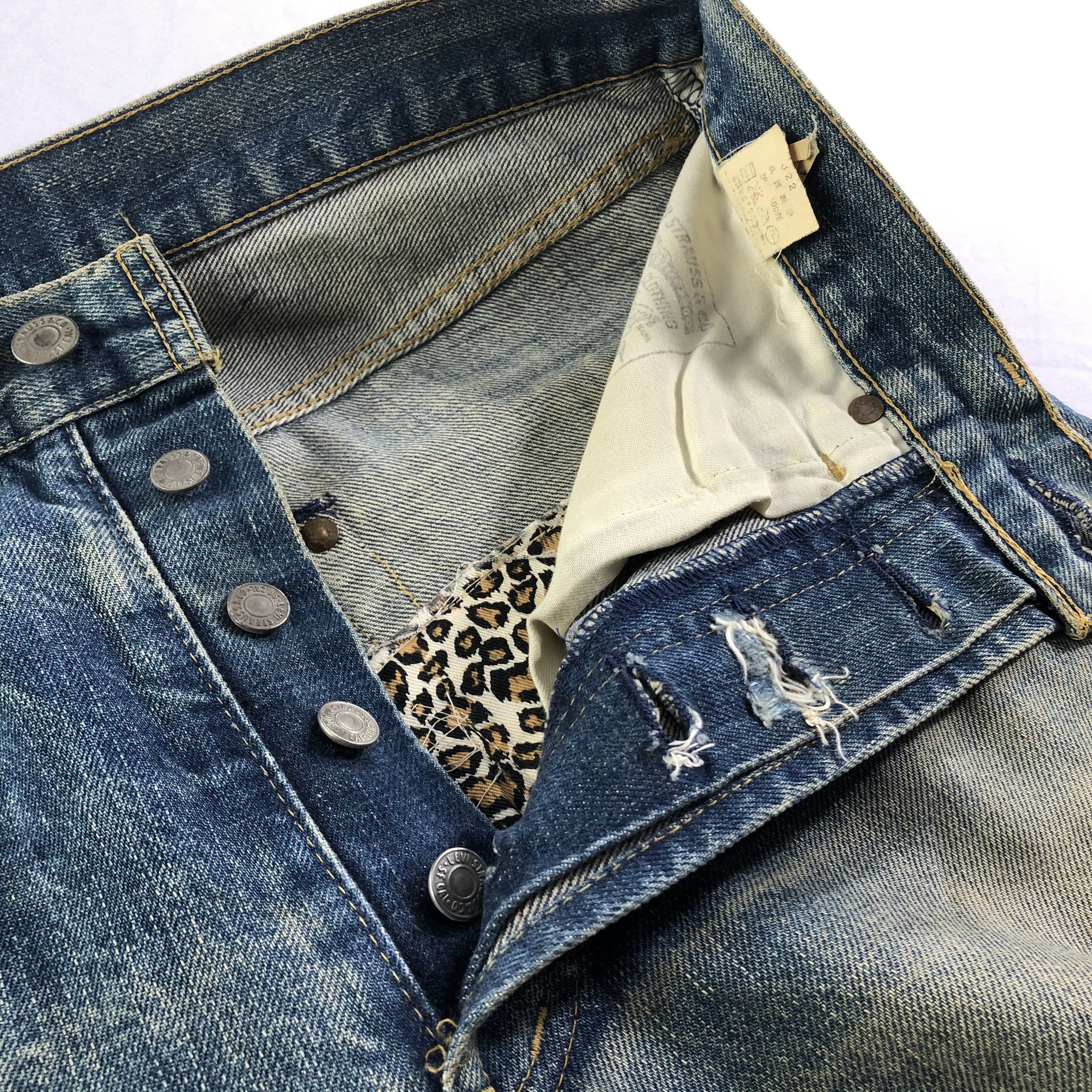 Levi's × Vintage Vintage 90s Levis 503B Redline Jeans-JM3703 Size US 31 - 8 Thumbnail