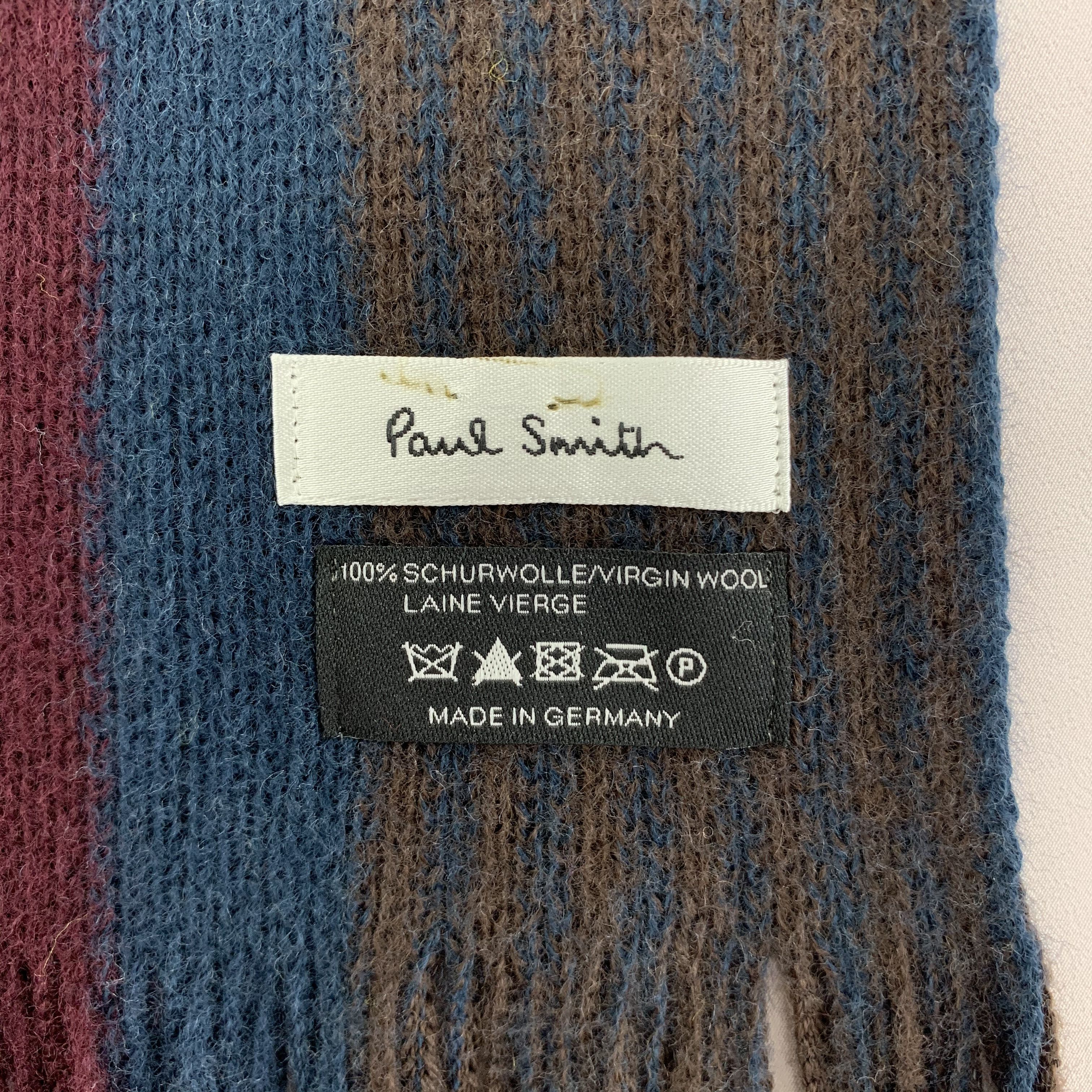 Paul Smith Paul smith Scarf Wool Muffler Neck Wrap BL4005 Size ONE SIZE - 7 Thumbnail