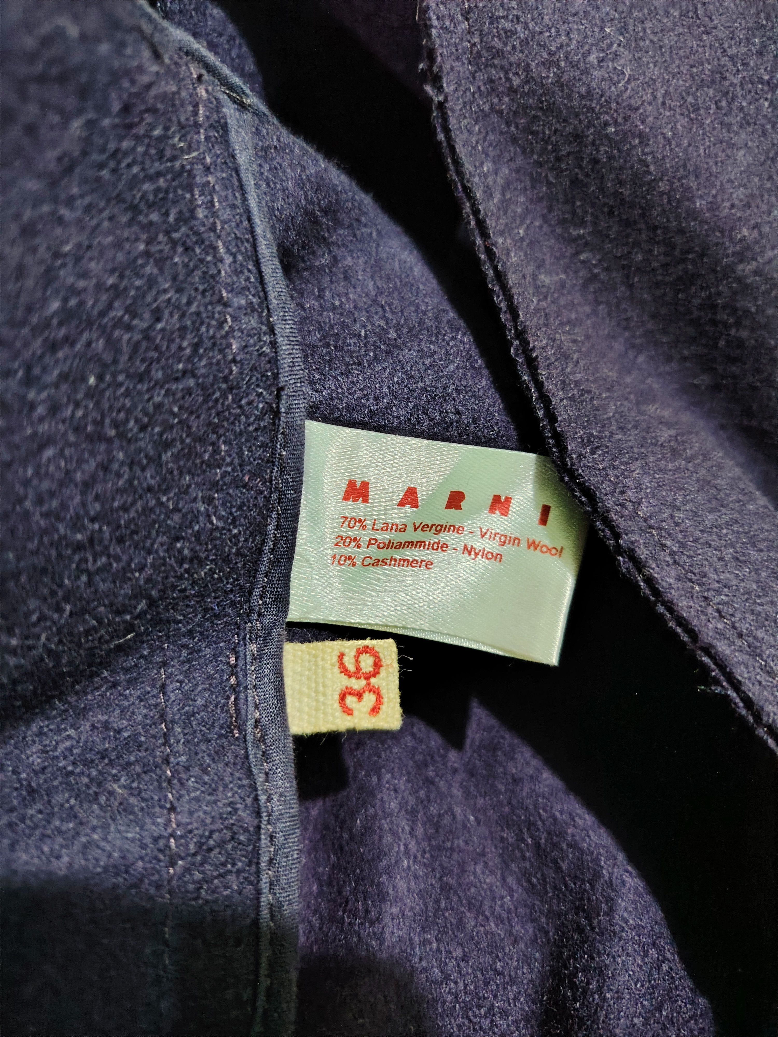 Marni MARNI - Wool Dress Size XS / US 0-2 / IT 36-38 - 8 Thumbnail