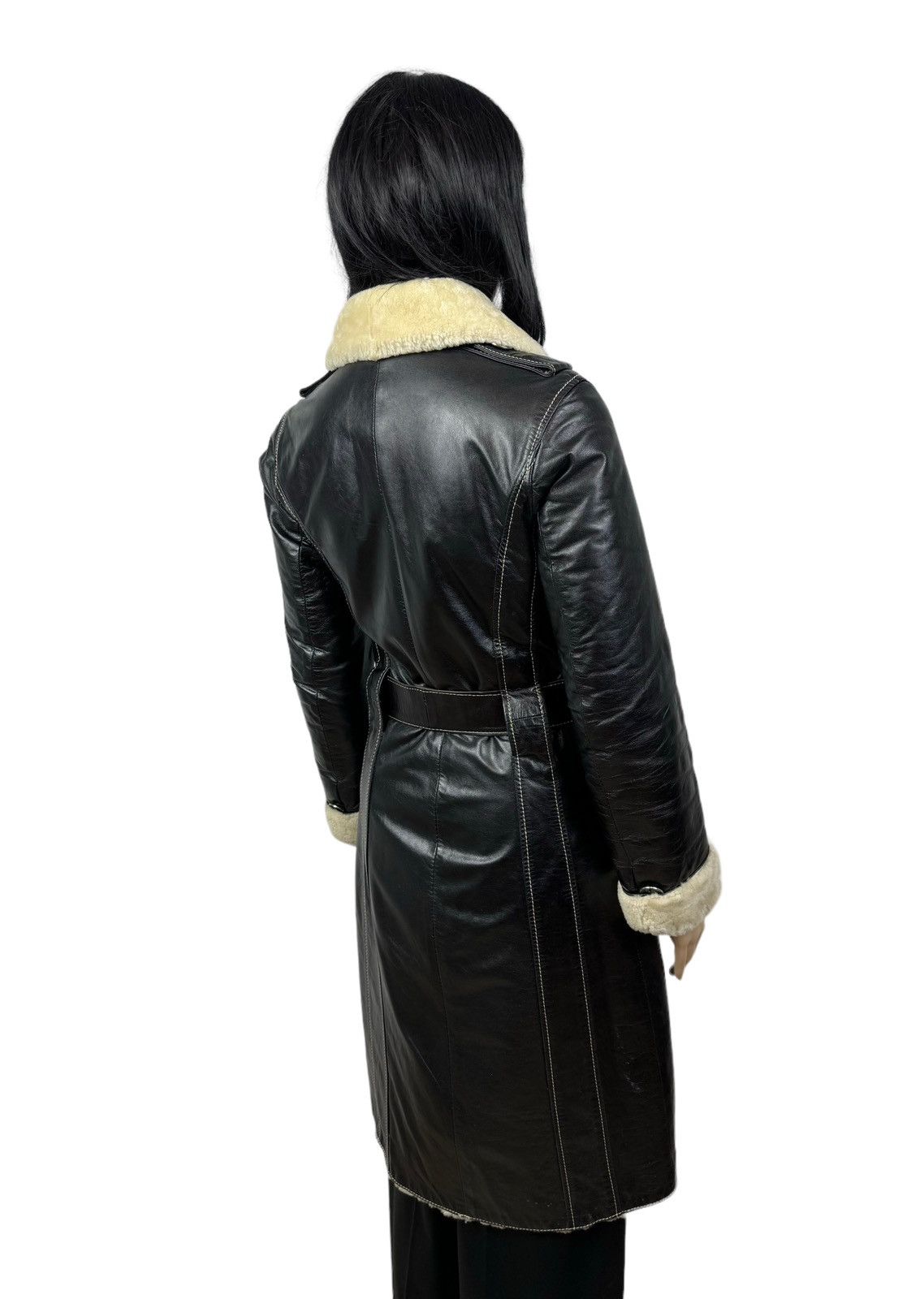 Other Jaris Genuine Leather Sheepskin Coat Belted size XS Size XS / US 0-2 / IT 36-38 - 7 Thumbnail