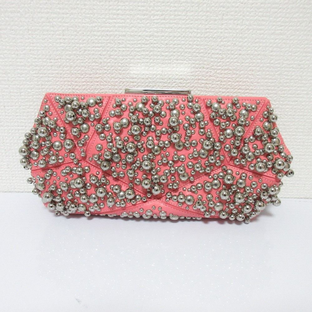 Roger Vivier Roger Vivier Roger Vivier Prismic Clutch Bag Leather Clutch Bag DUTY FREE for USA Size ONE SIZE - 1 Thumbnail