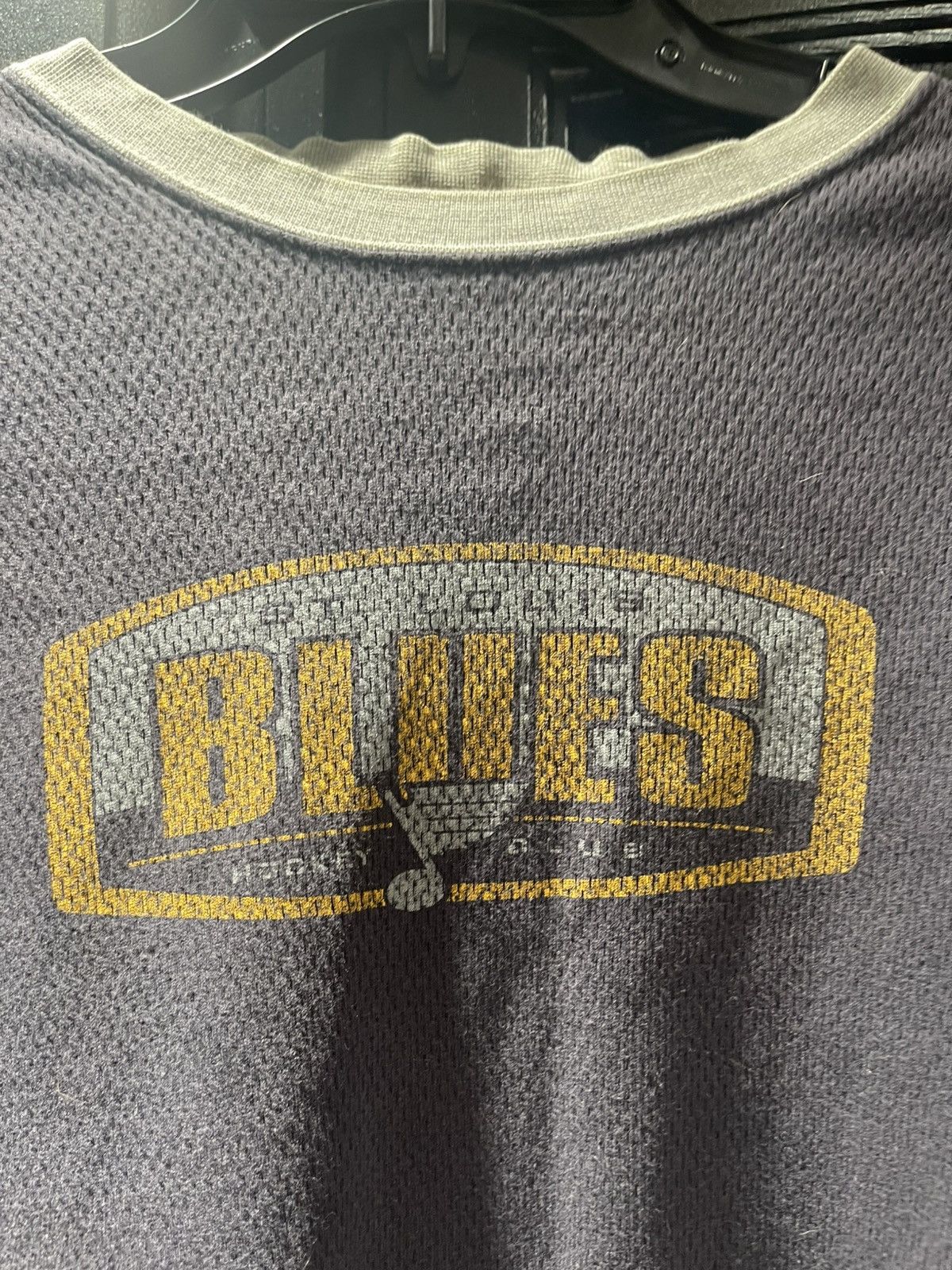 Gear for Sports VTG St Louis Blues Long Sleeve LS XLarge Navy Size US L / EU 52-54 / 3 - 2 Thumbnail