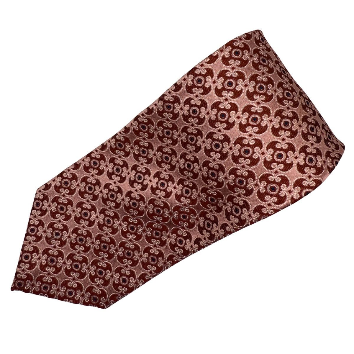 Ermenegildo Zegna Ermenegildo Zegna Silk Tie, Pink, Made in Italy, Like New Size ONE SIZE - 2 Thumbnail