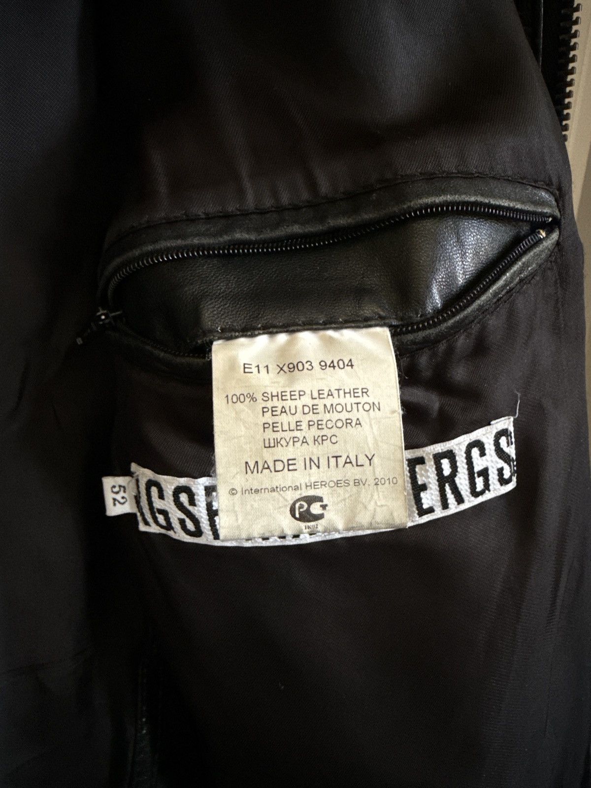 Dirk Bikkembergs Dirk Bikkembergs Lambskin Jacket Size US M / EU 48-50 / 2 - 5 Thumbnail