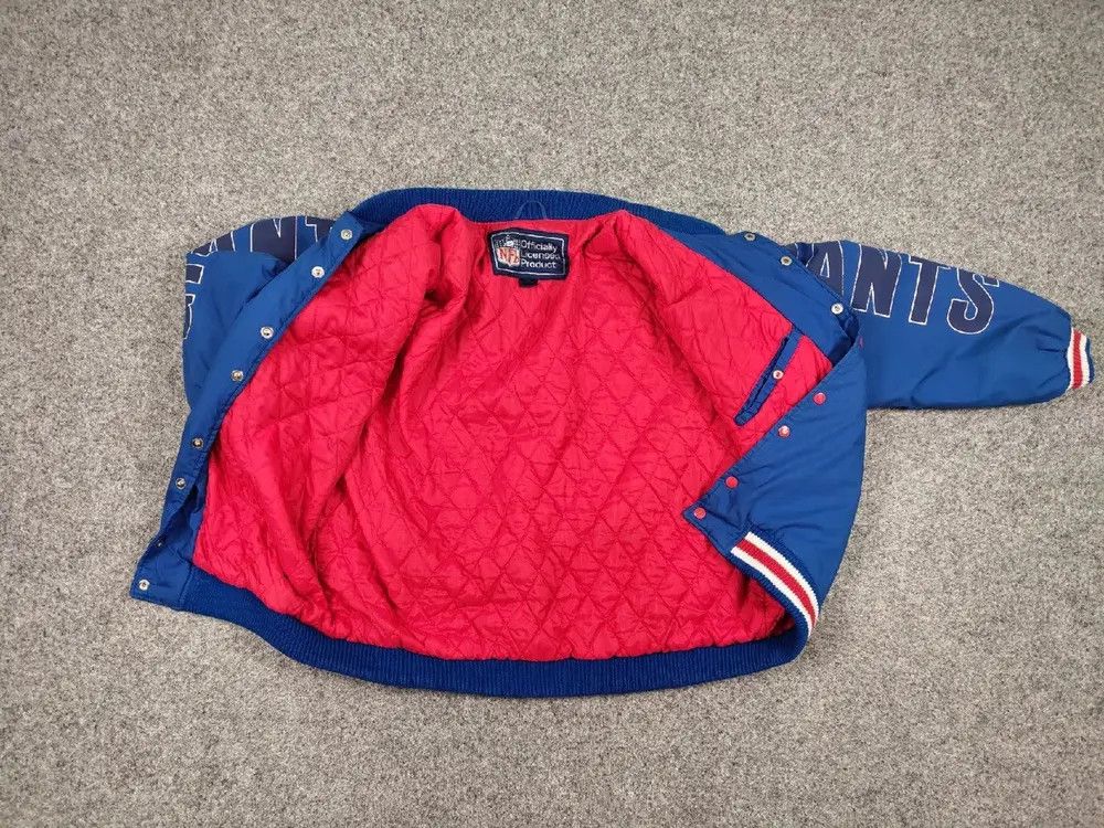 NFL Rare Vintage NFl Giants New York Authentic Bomber Jacket Size US L / EU 52-54 / 3 - 9 Thumbnail