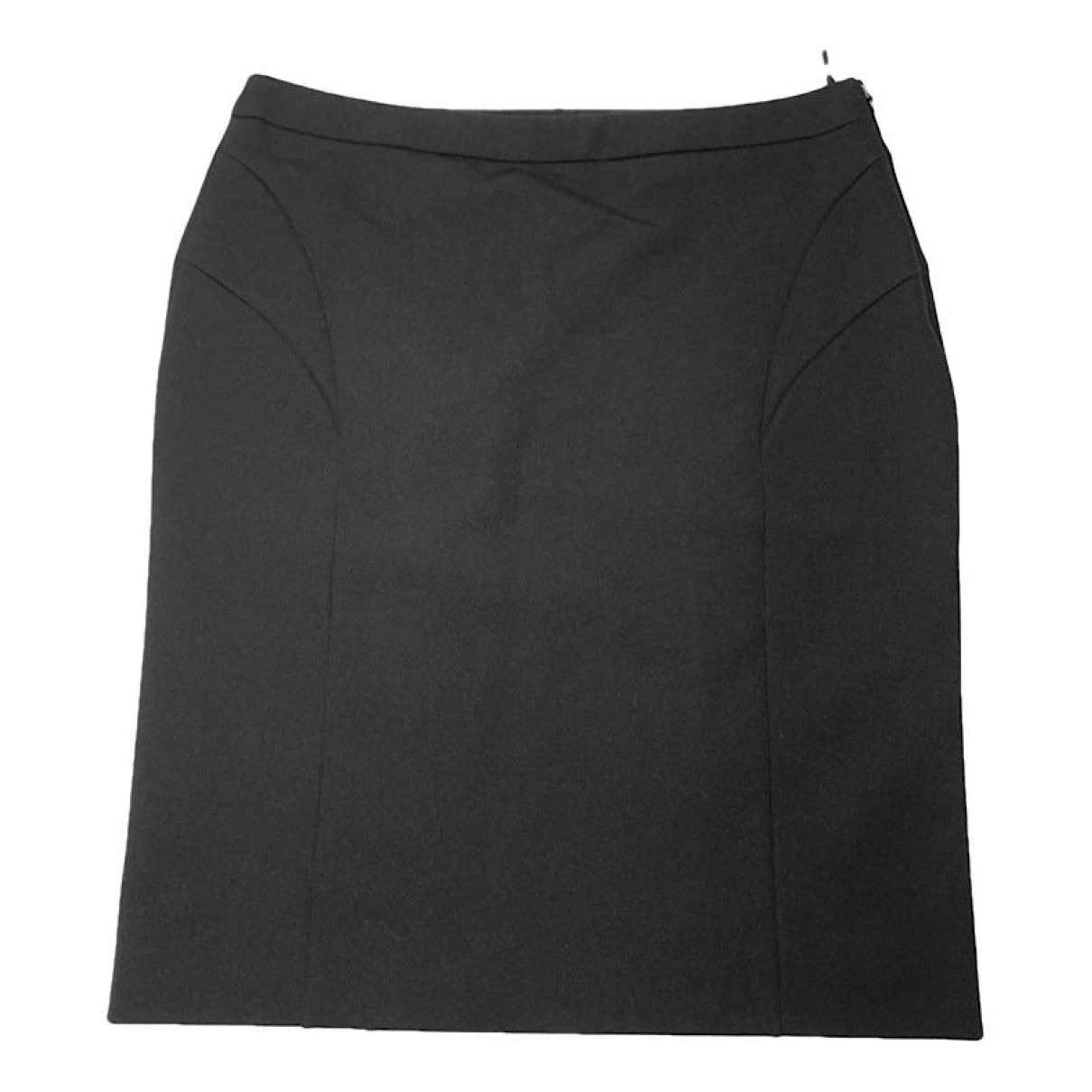 Prada Black Polyester Skirt Size 34" / US 12 / IT 48 - 1 Thumbnail