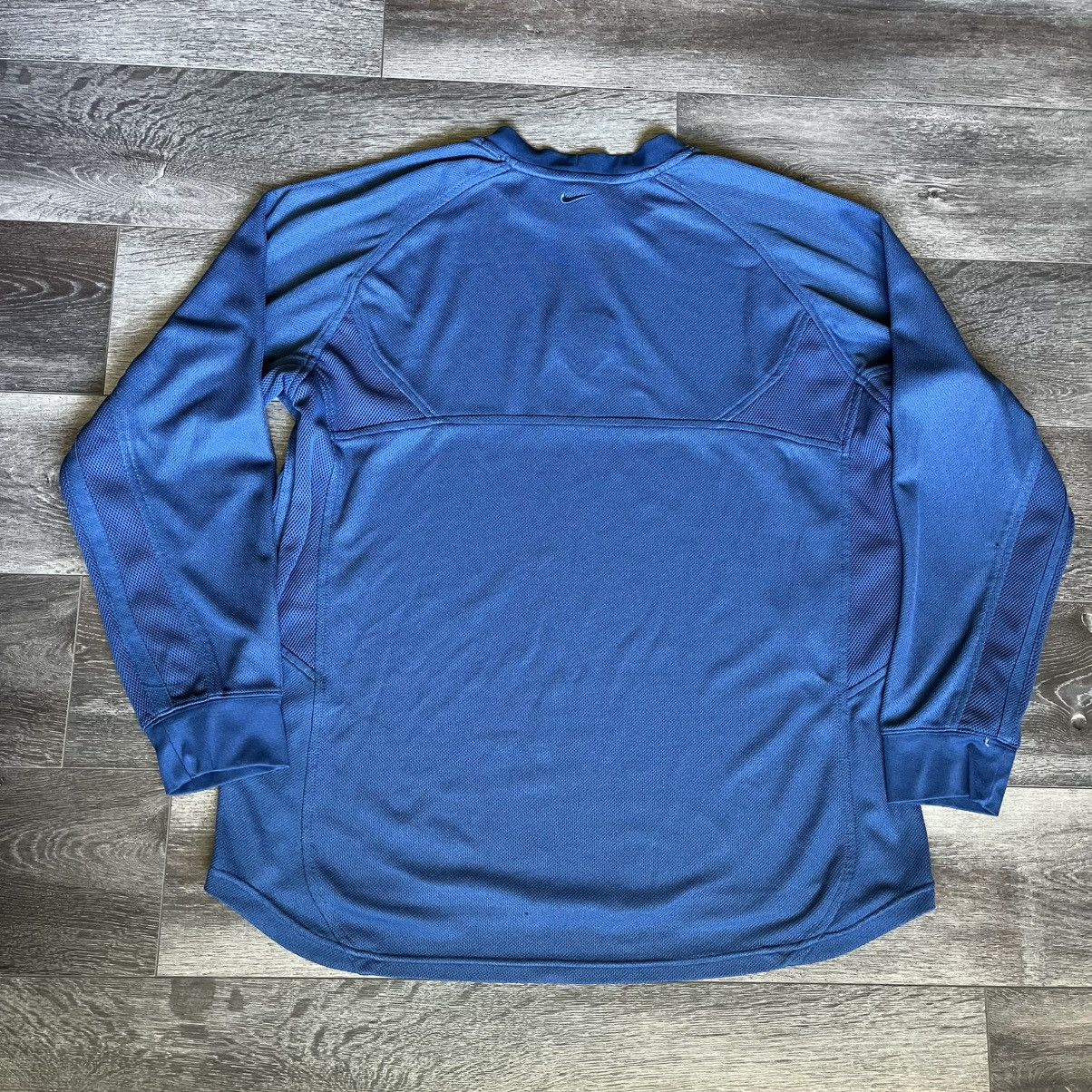 Nike Vintage Nike 1972 Double Eagle Swoosh Jersey Longsleeve Tee Size US L / EU 52-54 / 3 - 2 Thumbnail