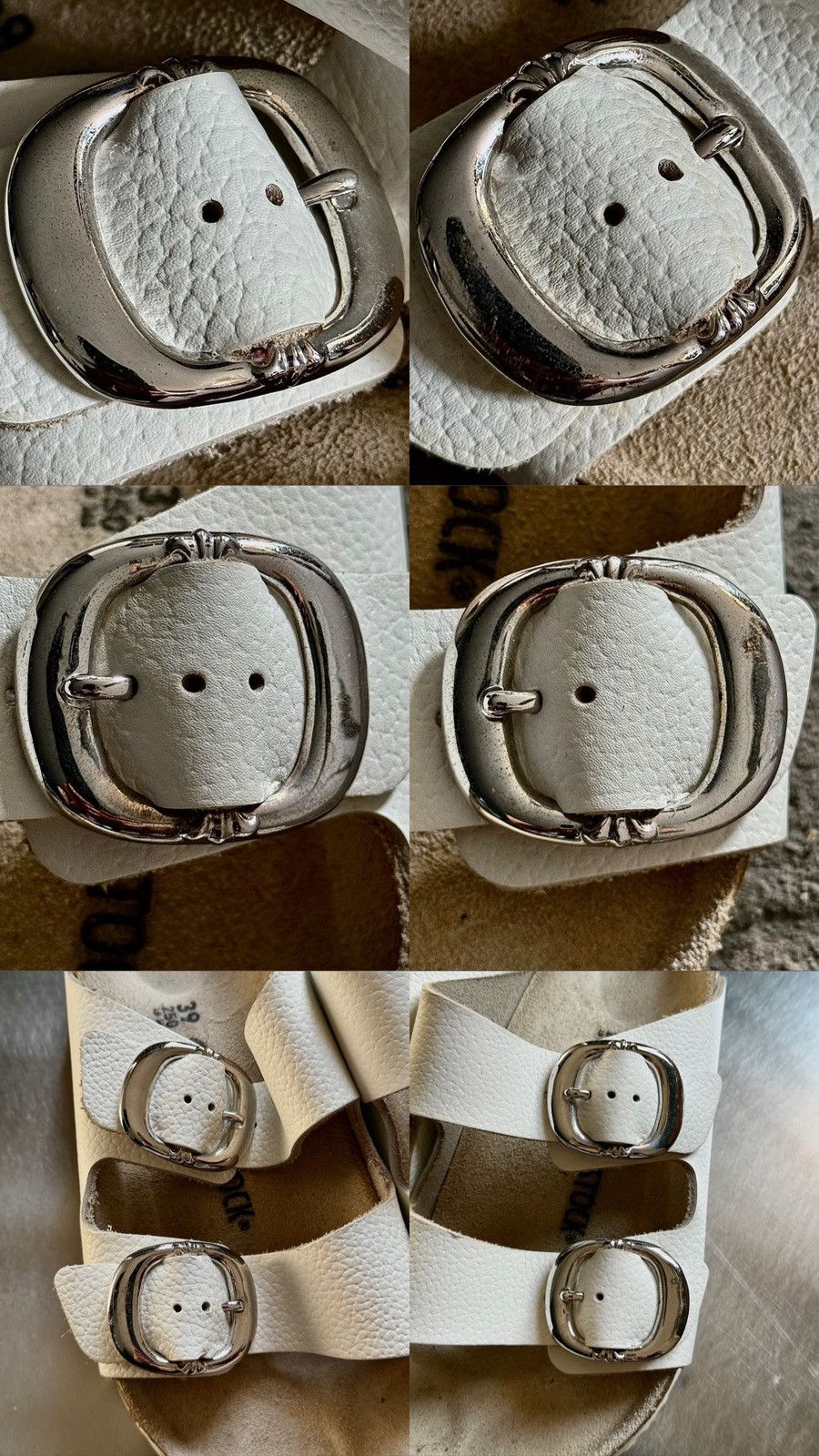 Chrome Hearts Chrome Hearts - Birkenstock Arizona - Leather Sandals Size US 7 / EU 40 - 25 Thumbnail