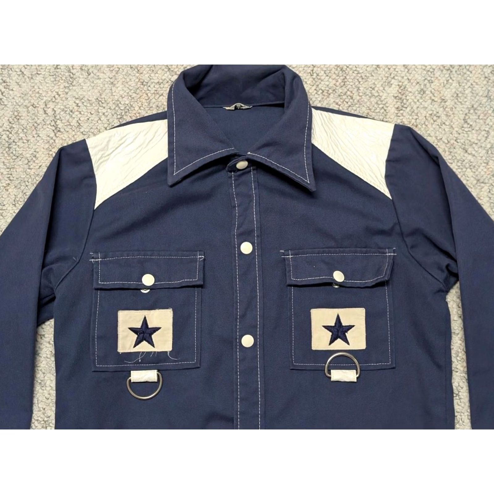 Vintage VINTAGE western evel knievel S motorcycle COWBOY shirt jac Size US S / EU 44-46 / 1 - 3 Thumbnail
