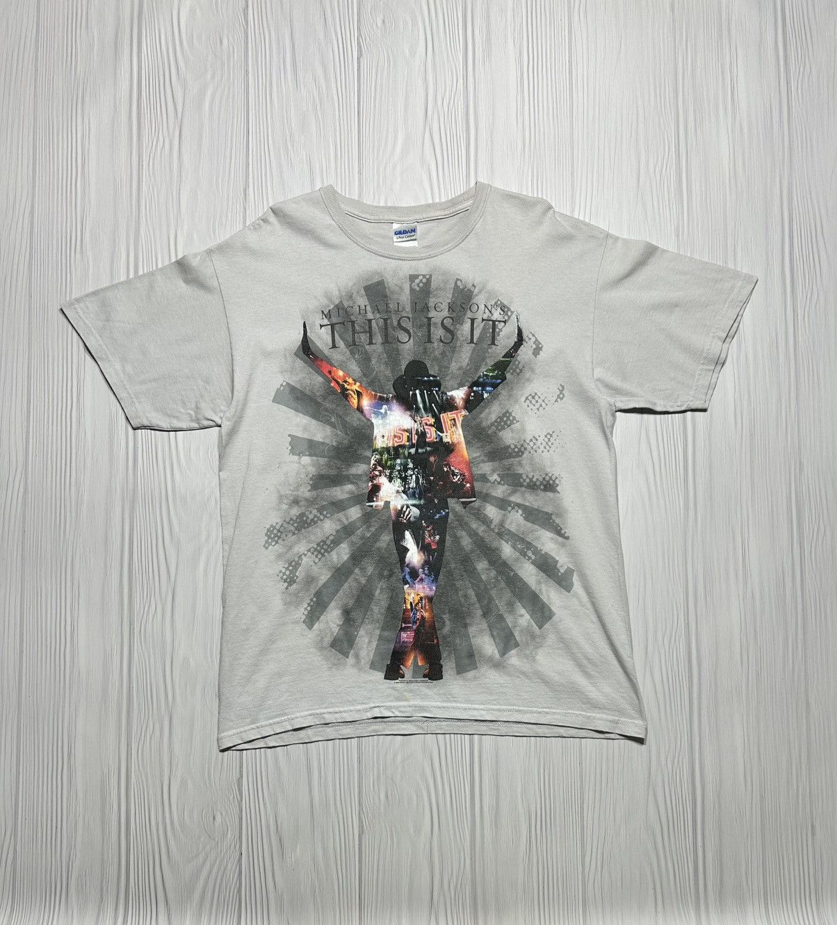 Michael Jackson × Vintage Vintage 2009 Michael Jackson This Is It T-Shirt Size US L / EU 52-54 / 3 - 1 Thumbnail