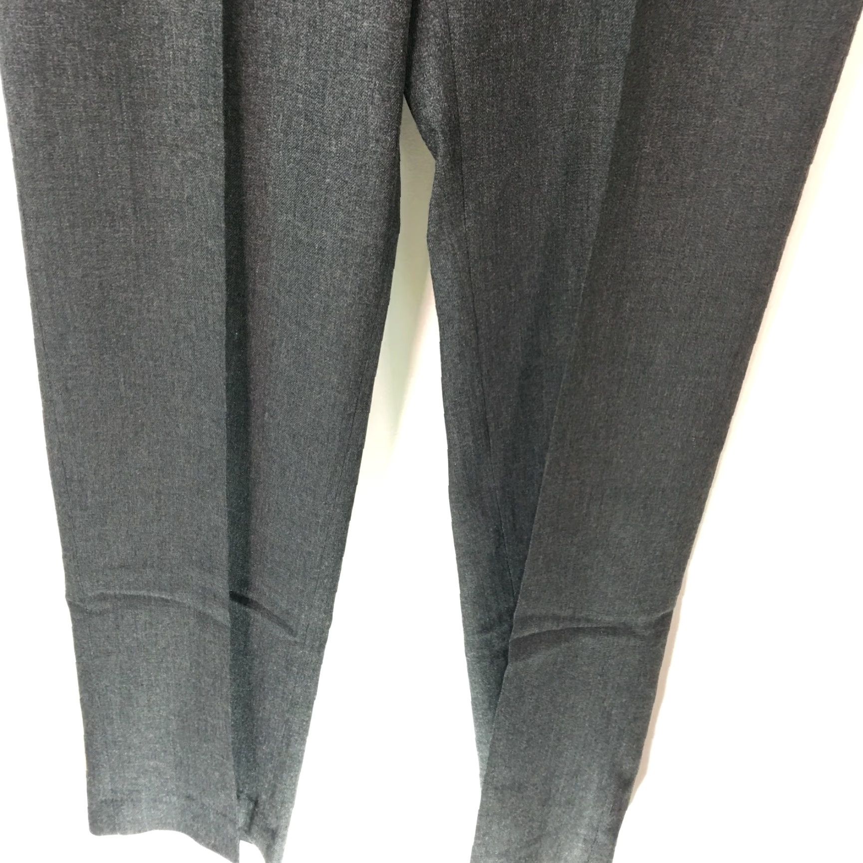 Haggar Haggar Mens Dress Pants Flat Front Straight Leg Gray 36X34 Size US 36 / EU 52 - 4 Thumbnail