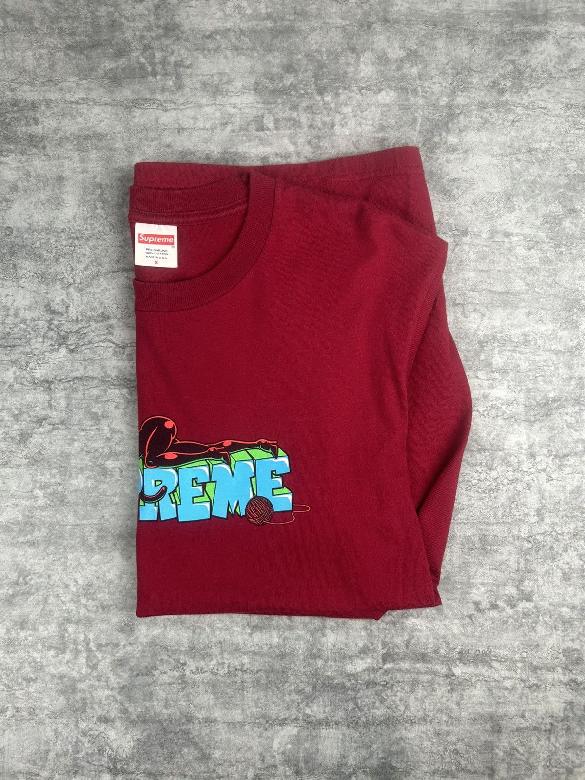 Supreme Supreme Catwoman ‘Cardinal’ Tee - Size Small Size US S / EU 44-46 / 1 - 8 Thumbnail