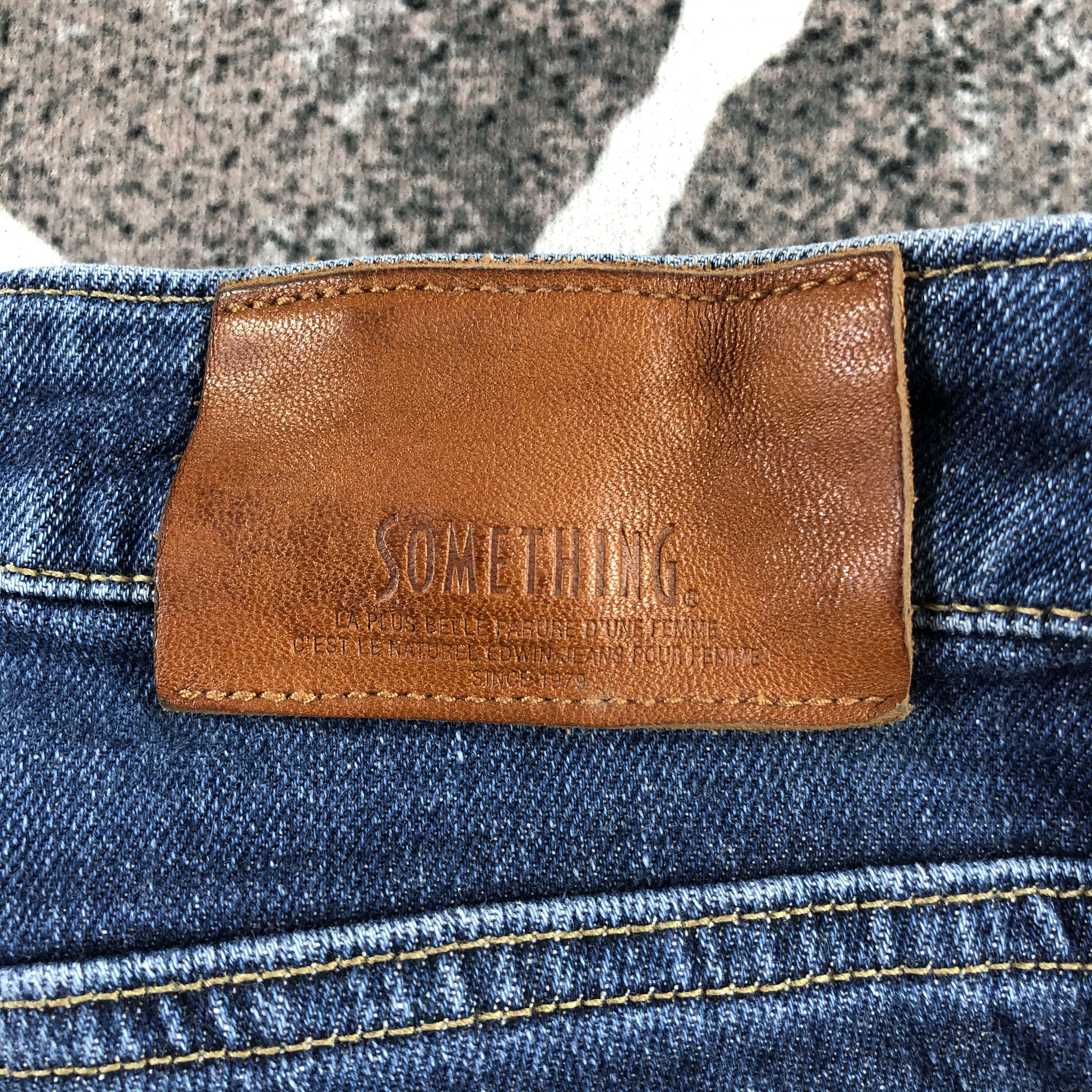 Edwin Something Edwin Jeans Blue Wash Flare Denim KJ1445 Size 29" - 5 Thumbnail