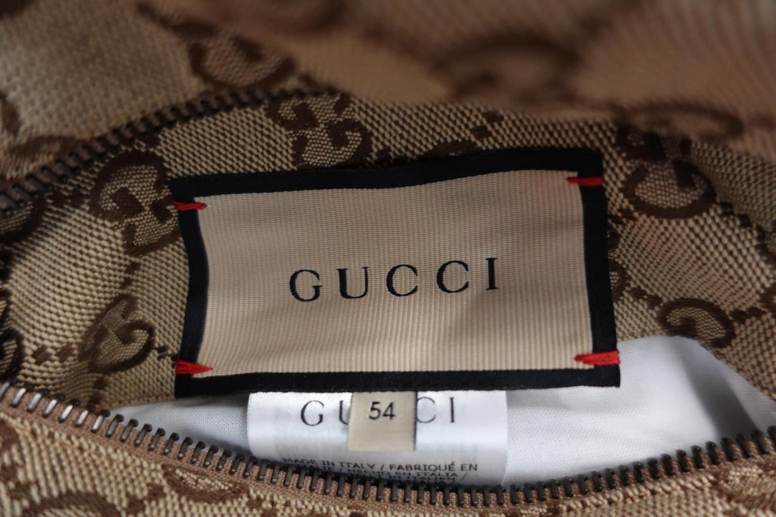 Gucci Gucci GG Supreme Canvas Reversible Jacket in Brown Size US XL / EU 56 / 4 - 11 Thumbnail