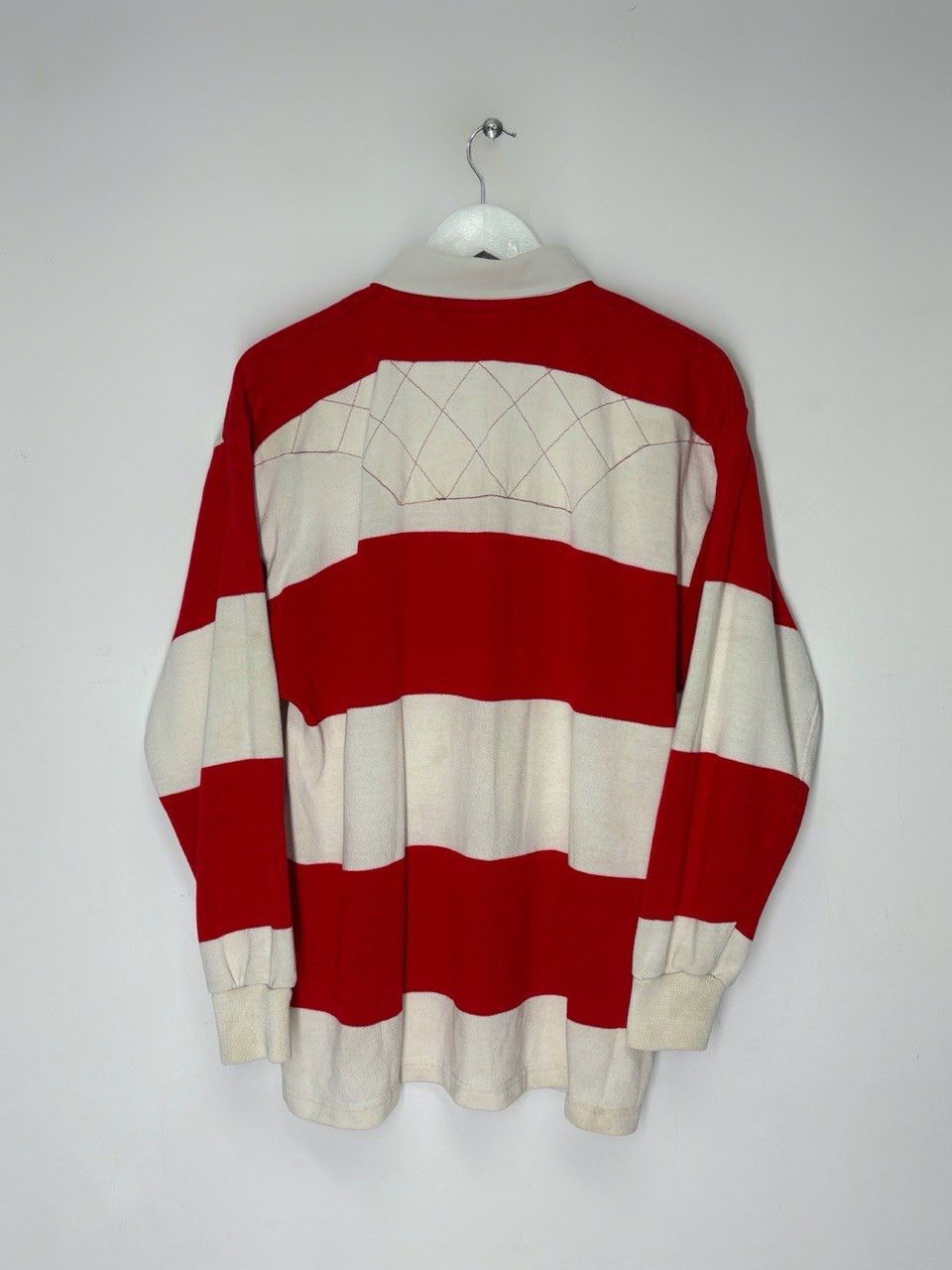 Rugby Ralph Lauren Halbro Vintage 1980s rugby shirt Size US L / EU 52-54 / 3 - 2 Thumbnail