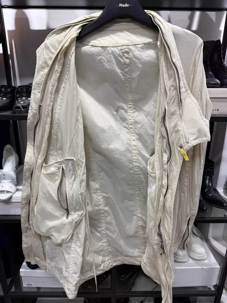 Julius Julius Double-layered Gauze Collar Pleated Jacket Size US M / EU 48-50 / 2 - 7 Thumbnail