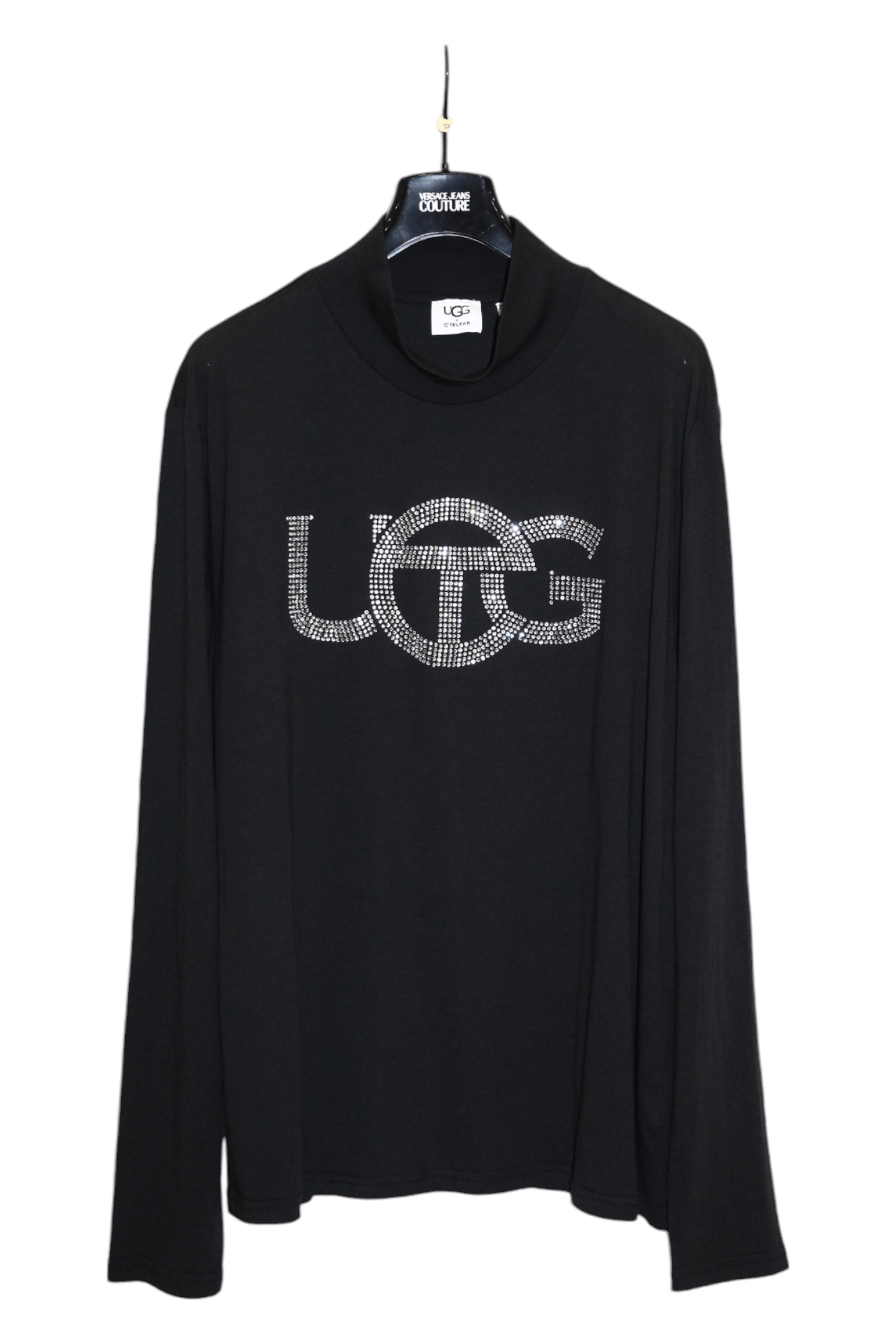 Telfar × Ugg UGG x Telfar Crystal Rhinestones Logo Trim Mockneck L/S Size US XXL / EU 58 / 5 - 1 Thumbnail