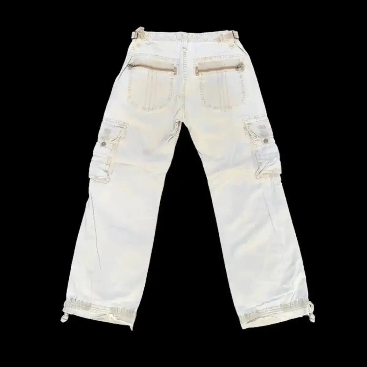 Japanese Brand TWENTYWORK JAPAN Utility Multipocket Big Pocket Cargo Pants Size US 33 - 2 Thumbnail