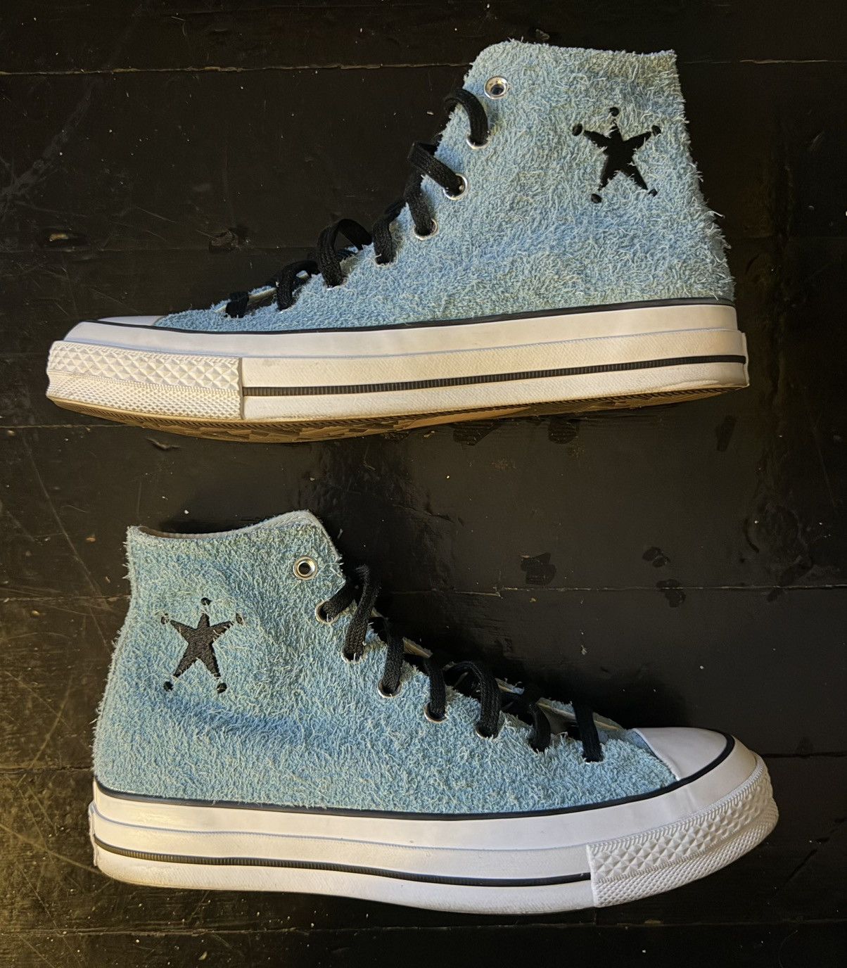 Converse × Stussy Stussy x Converse Chuck 70 High 'Sky Blue' A07663C sz 8 Size US 8 / EU 41 - 1 Thumbnail