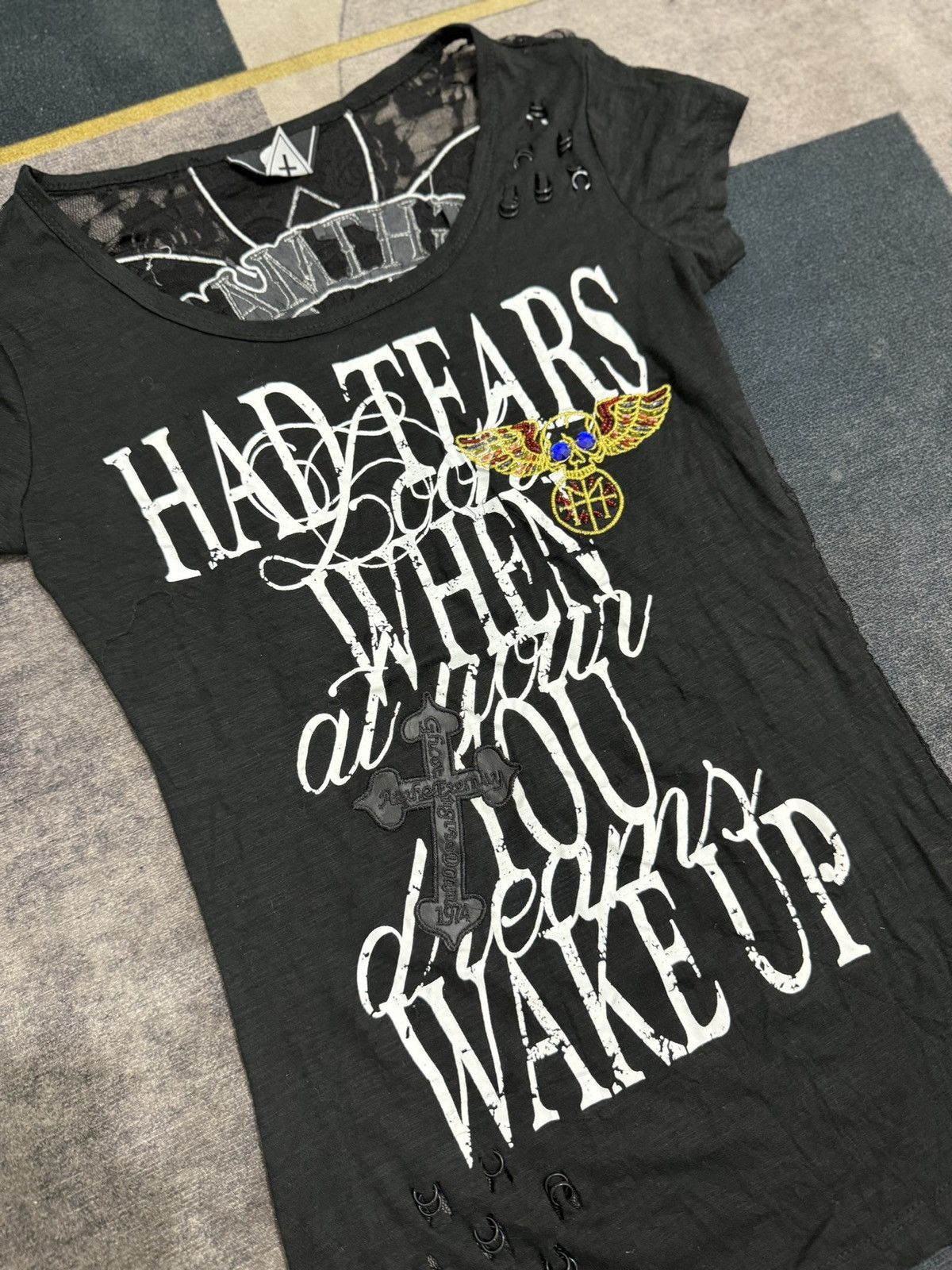 Hysteric Glamour POEM IFSIX STYLE TSHIRT Size M / US 6-8 / IT 42-44 - 2 Thumbnail