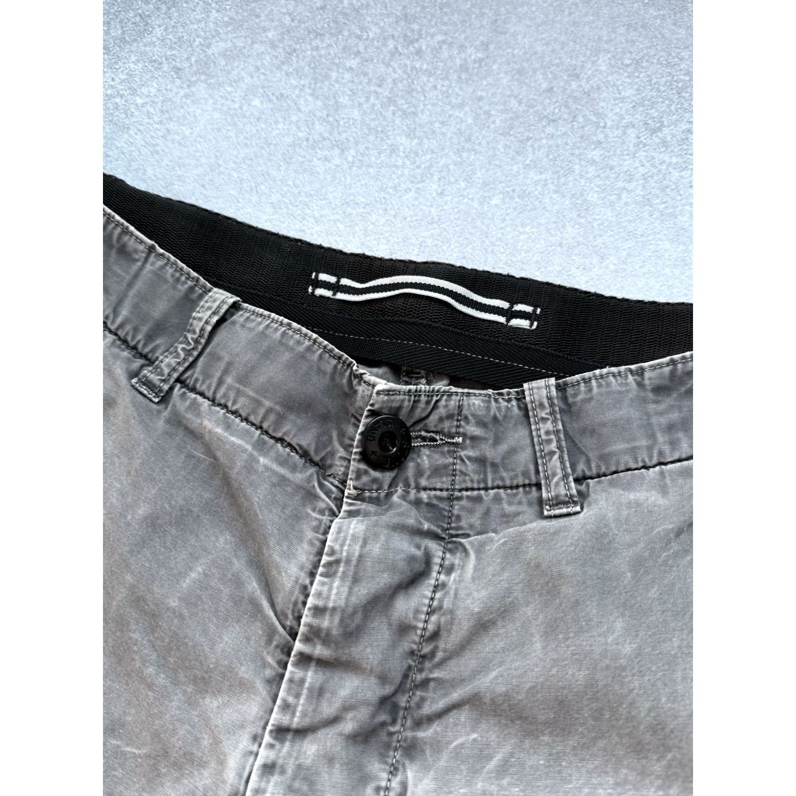 Stone Island VINTAGE Stone Island Chino Shorts Grey Garment Dyed Men’s Casual W33 Size US 33 - 3 Thumbnail