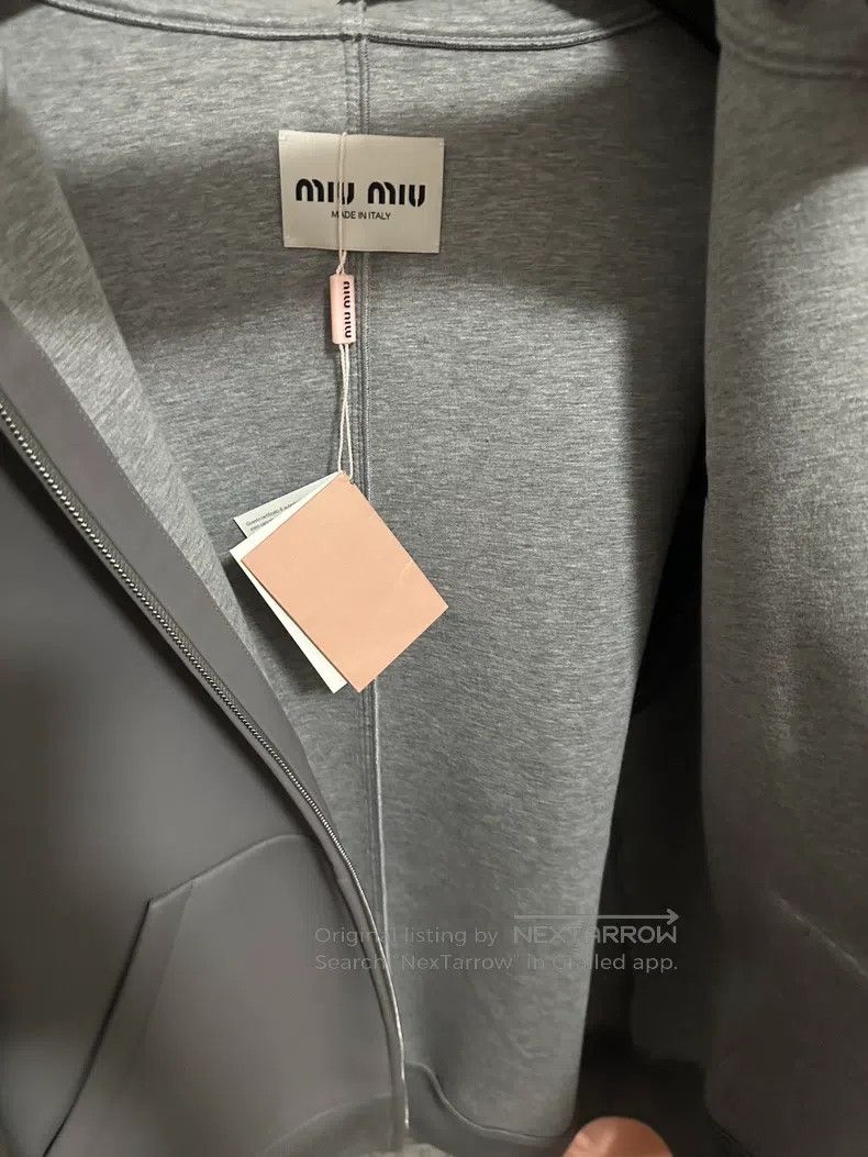 Miu Miu Miu Miu 38 Zipper hooded leather coat Size S / US 4 / IT 40 - 7 Thumbnail