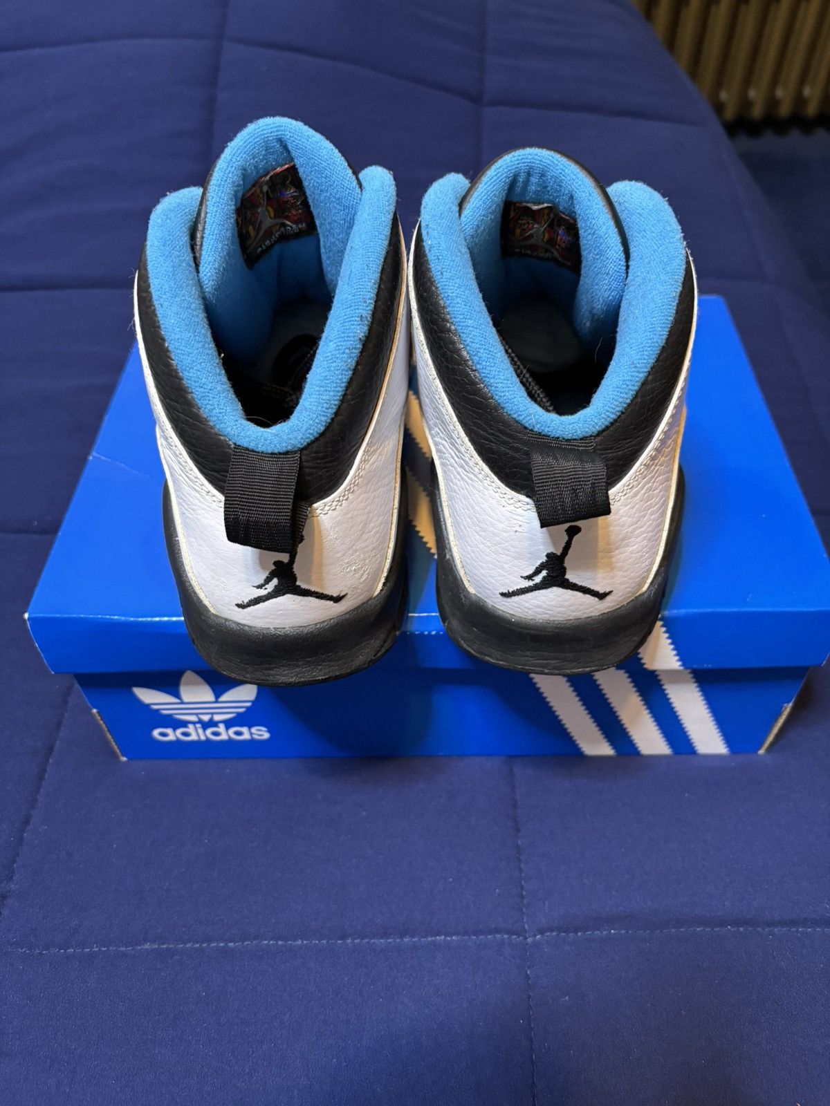 Jordan Brand Jordan 10 Retro Powder Blue 2014 Size 10 Size US 10 / EU 43 - 5 Thumbnail