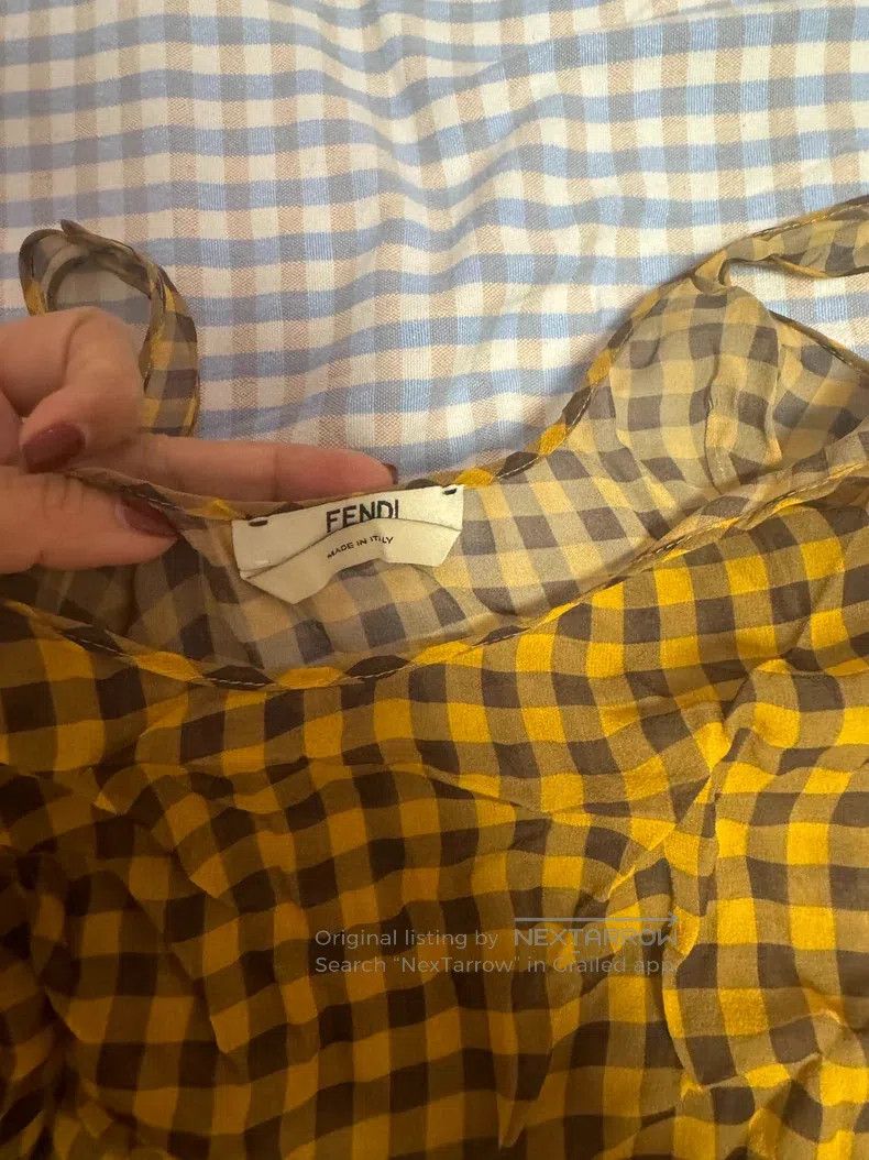 Fendi Fendi Mulberry Silk High Price Limited Show Two-Piece Dres Size XXS / US 00 / IT 34 - 6 Thumbnail