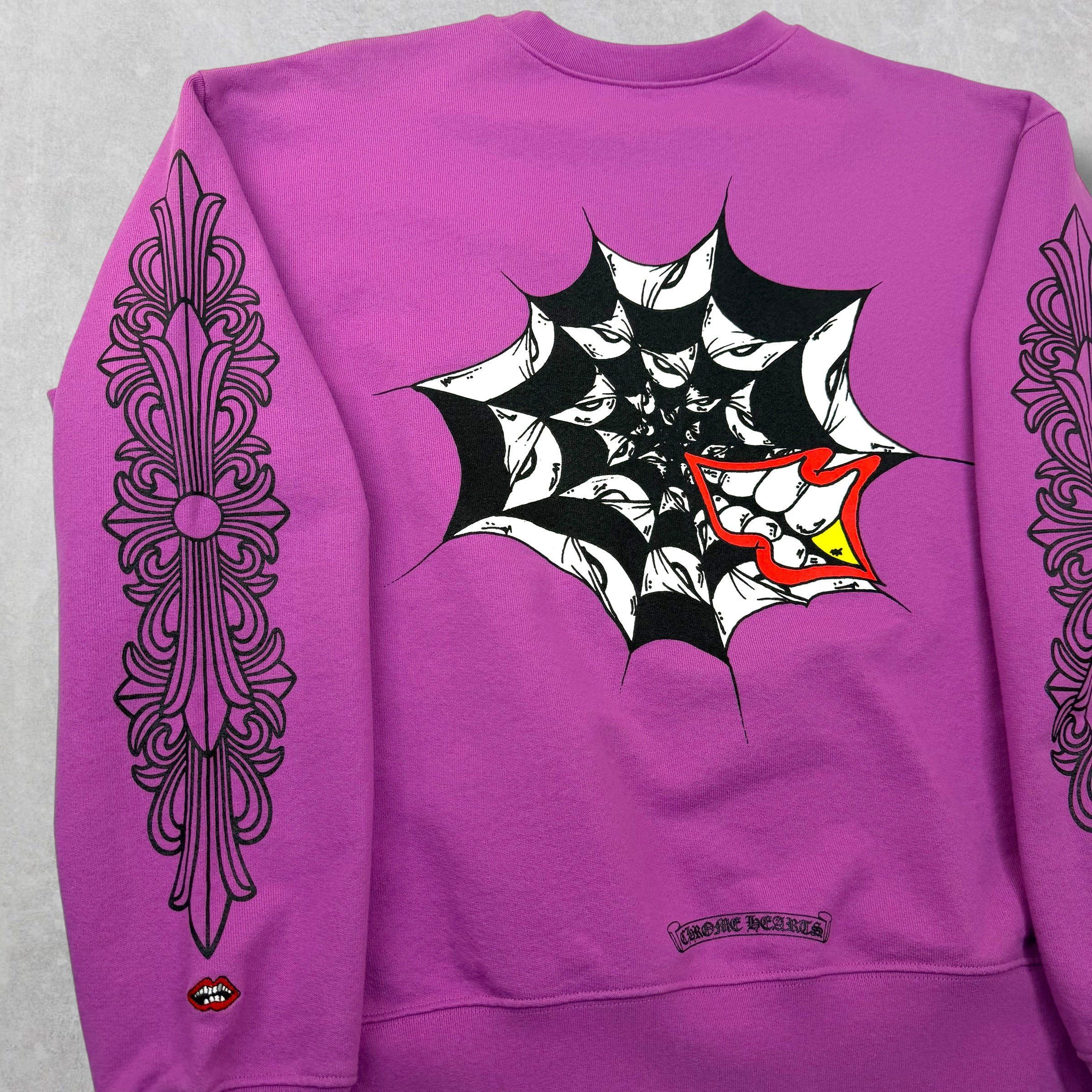 Chrome Hearts Chrome Hearts Matty Boy Web Crewneck M Size US M / EU 48-50 / 2 - 3 Thumbnail