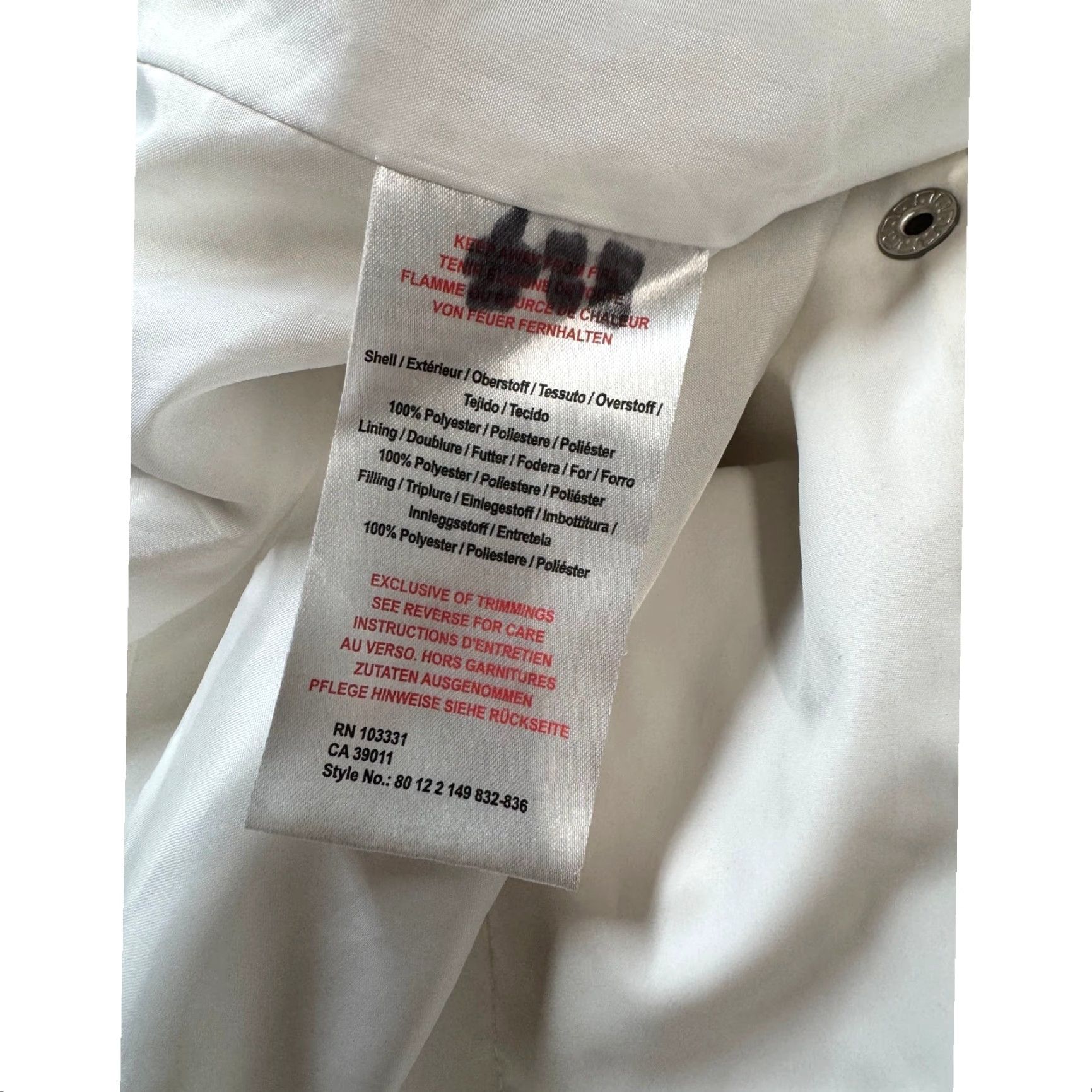 BMW VINTAGE BMW Jacket Puffer White Women’s XL Size XL / US 12-14 / IT 48-50 - 6 Thumbnail