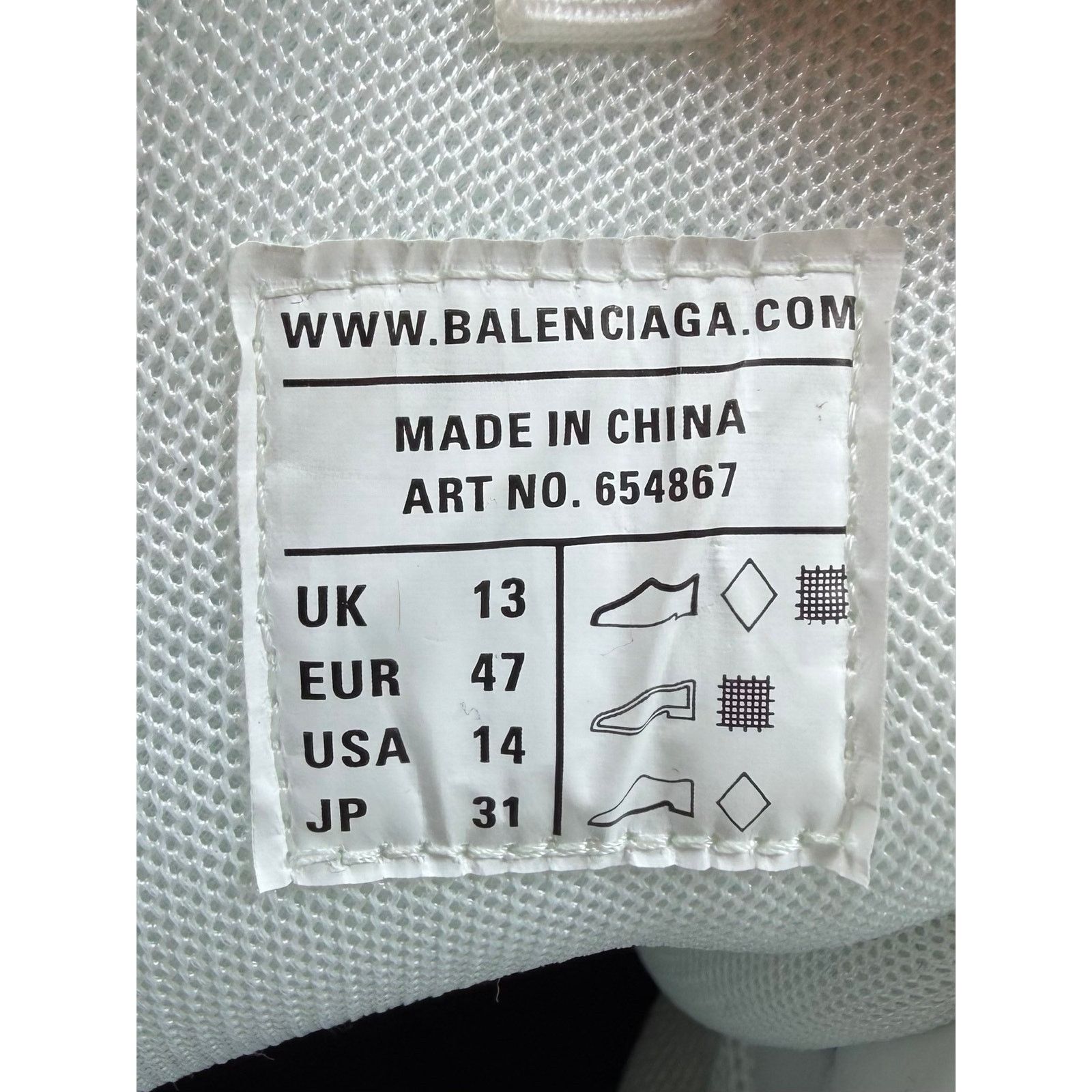 Balenciaga Size 47EU/14US - Balenciaga Track Hike High Top NEW Size US 14 / EU 47 - 8 Thumbnail