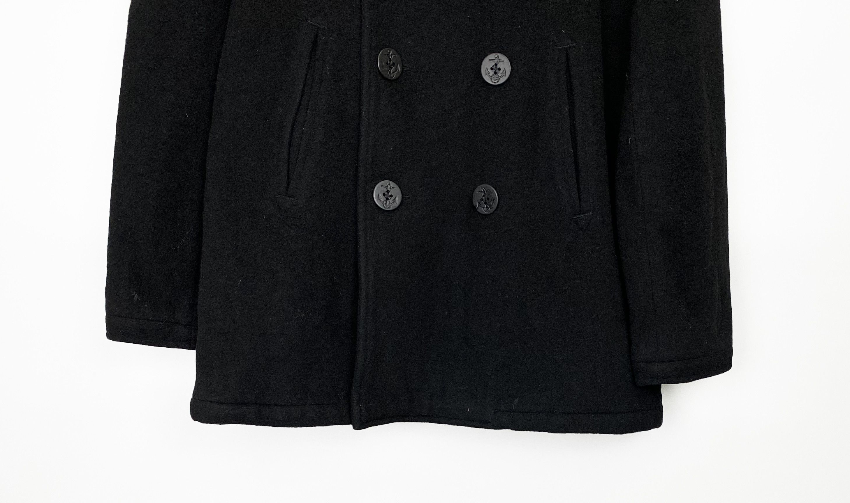 Polo Ralph Lauren POLO RALPH LAUREN Wool Pea Coat Jacket Double Breasted Size US M / EU 48-50 / 2 - 6 Thumbnail