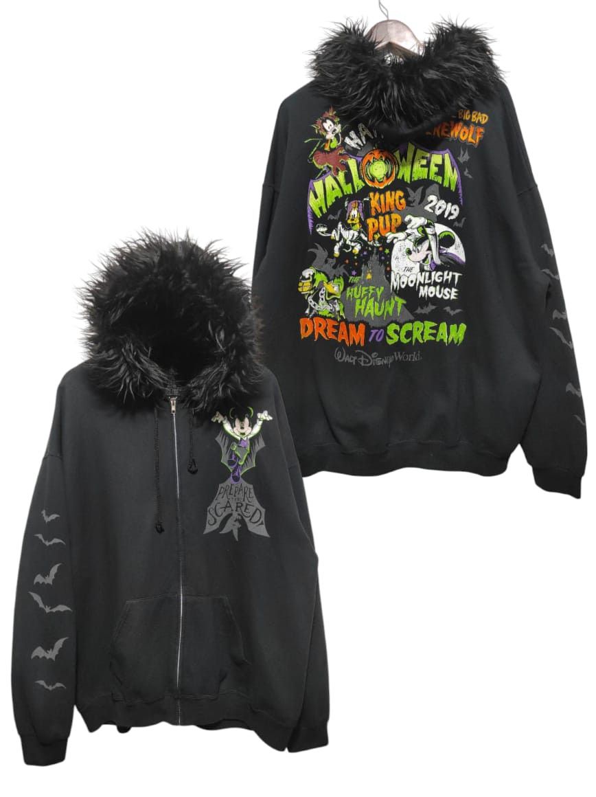 Japanese Brand Disney Halloween 2019 zip fur hoodie ifsix LGB style Size US XXL / EU 58 / 5 - 2 Thumbnail