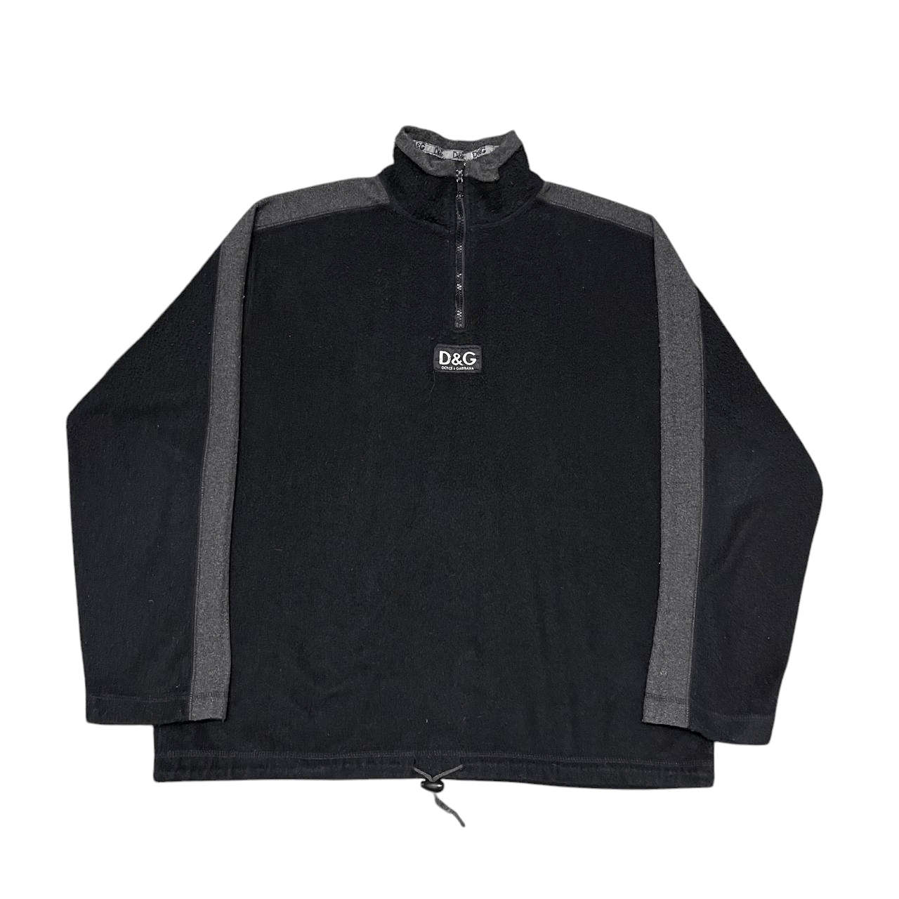 Dolce & Gabbana Vintage D&G Dolce And Gabbana Fleece Quarter Zipper Size US M / EU 48-50 / 2 - 1 Thumbnail