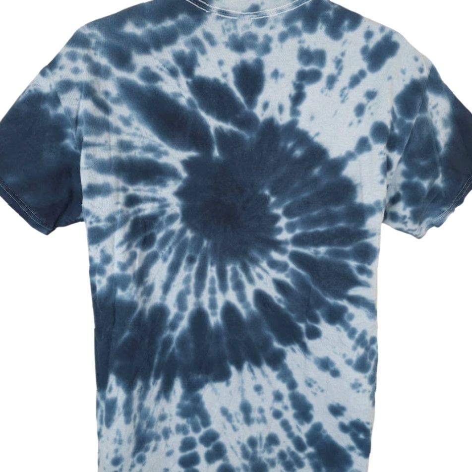 Vintage Zodiac Astrology Chart T Shirt Mens Large Blue Tie Dye Sun Moon Chemistry Shirt Size US L / EU 52-54 / 3 - 4 Thumbnail
